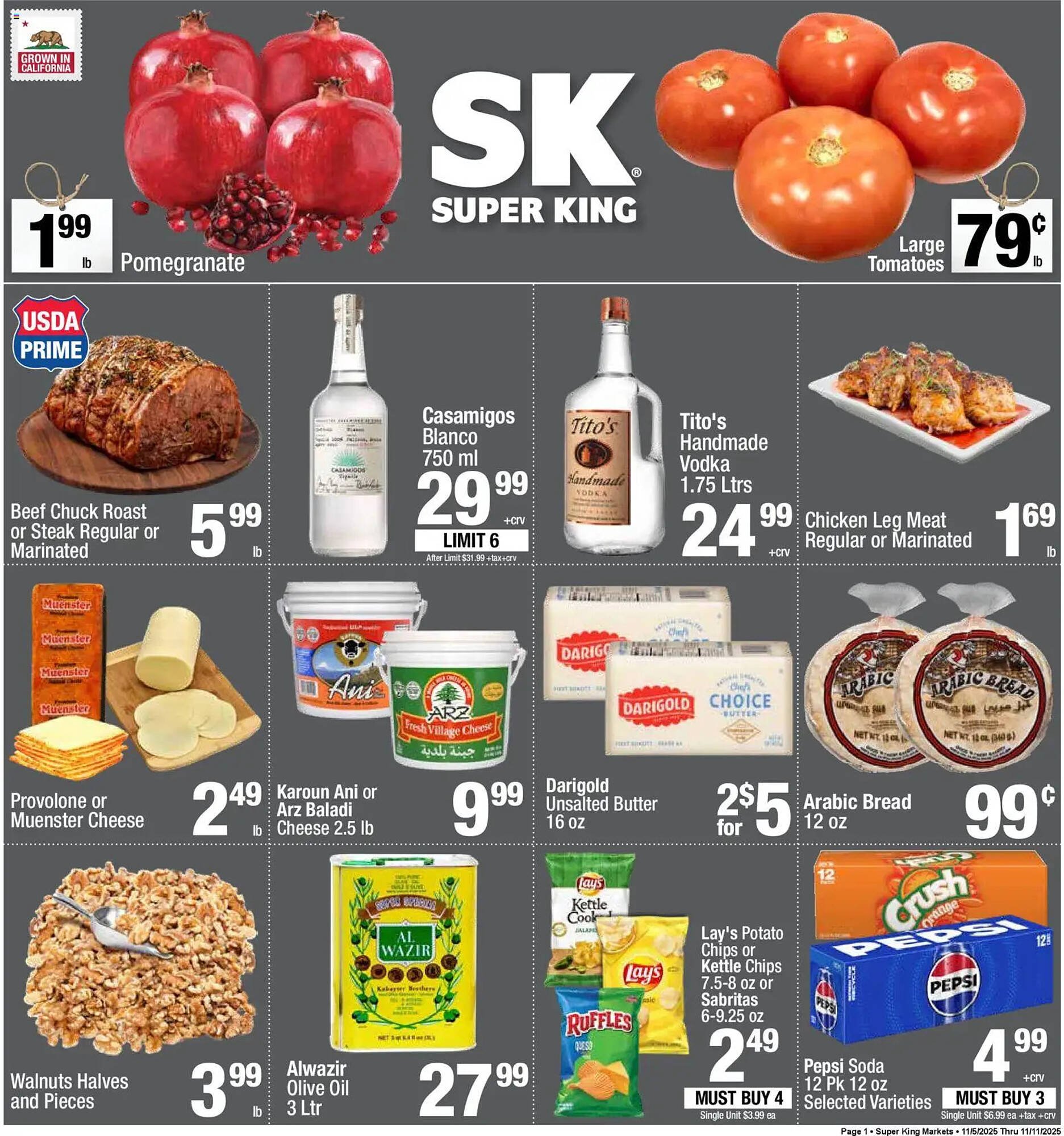 Super King Markets weekly ad (2025-11-05 - 2025-11-12) | 1