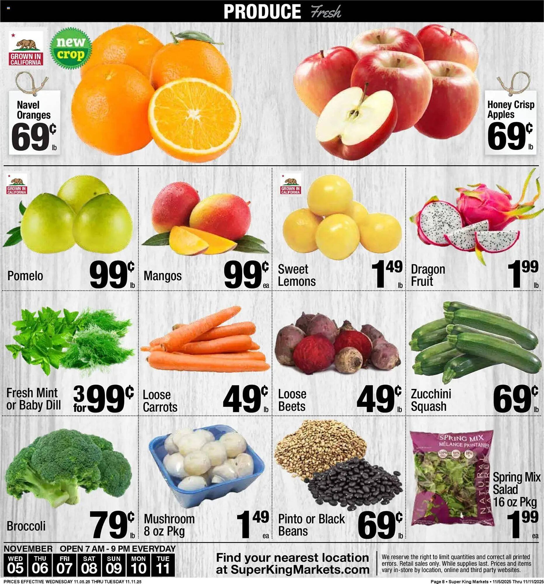 Super King Markets weekly ad (2025-11-05 - 2025-11-12) | 9