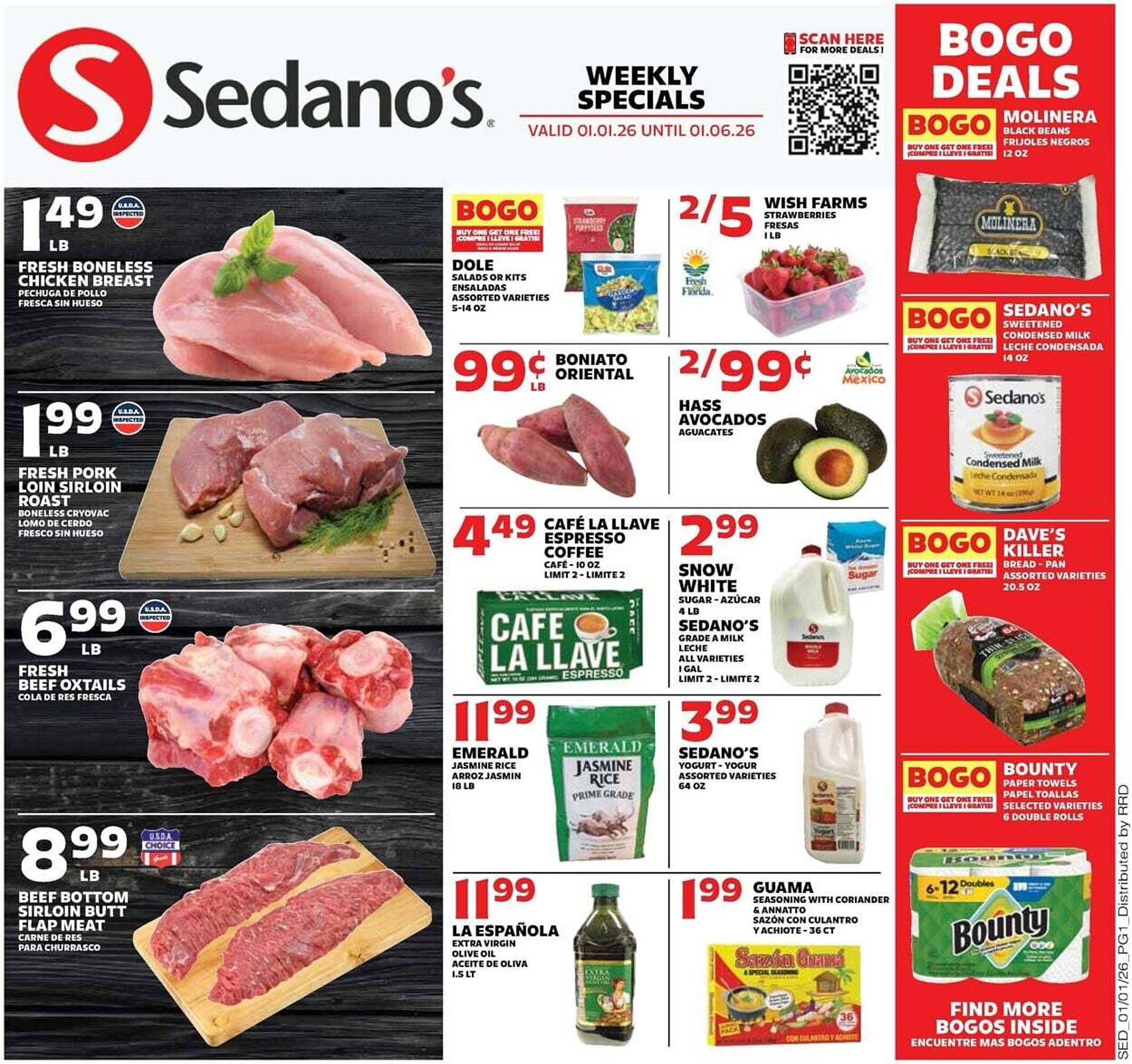 Sedano's weekly ad