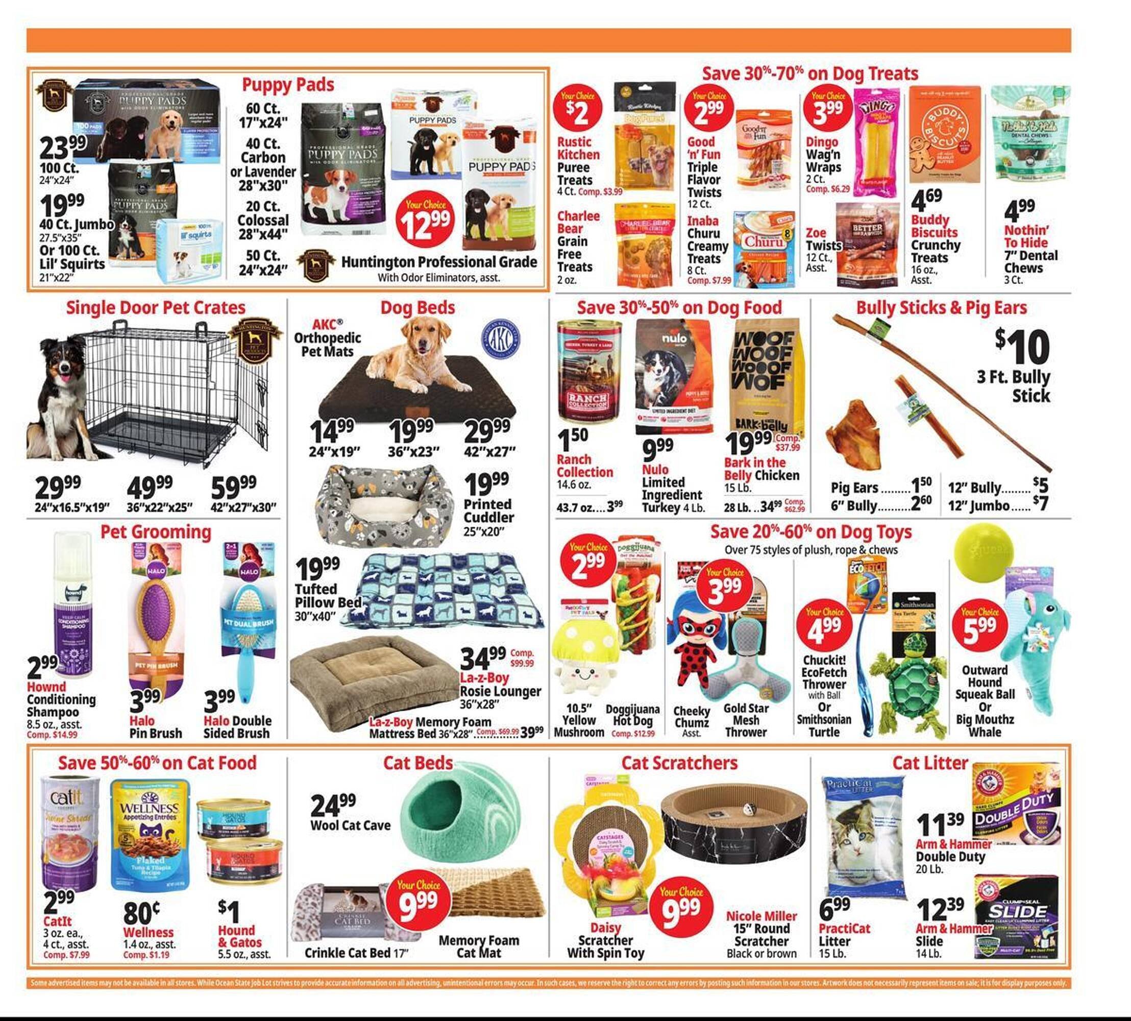 Ocean State Job Lot flyer