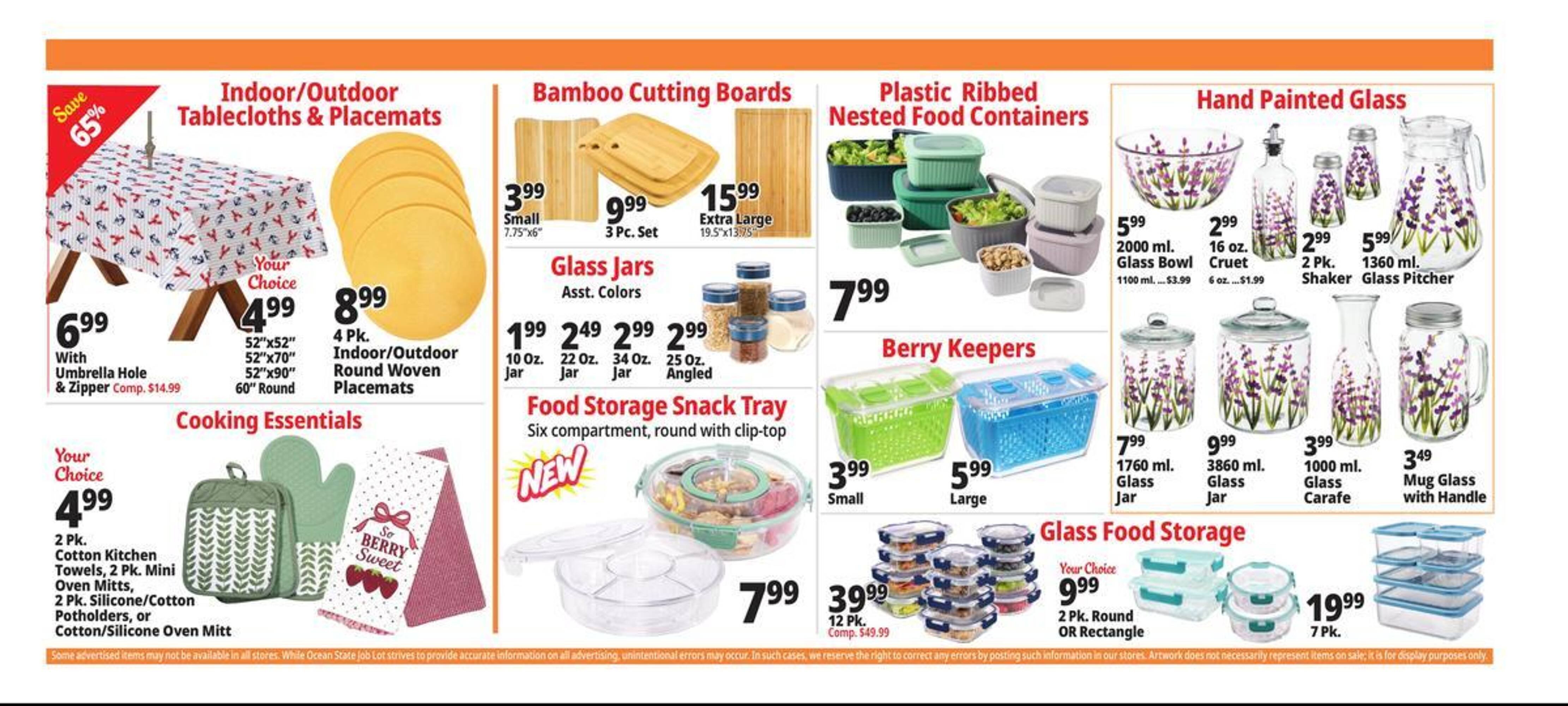 Ocean State Job Lot flyer