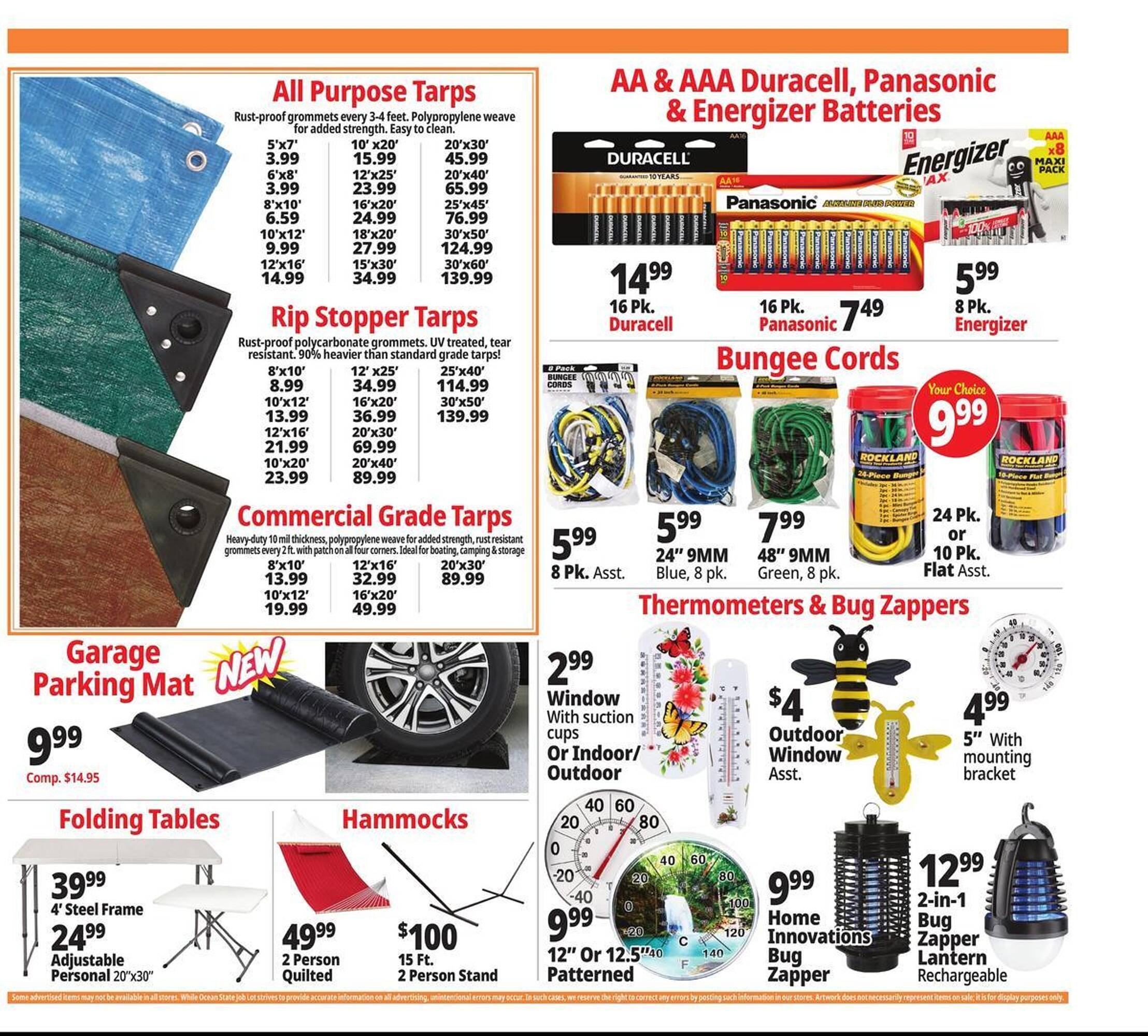Ocean State Job Lot flyer