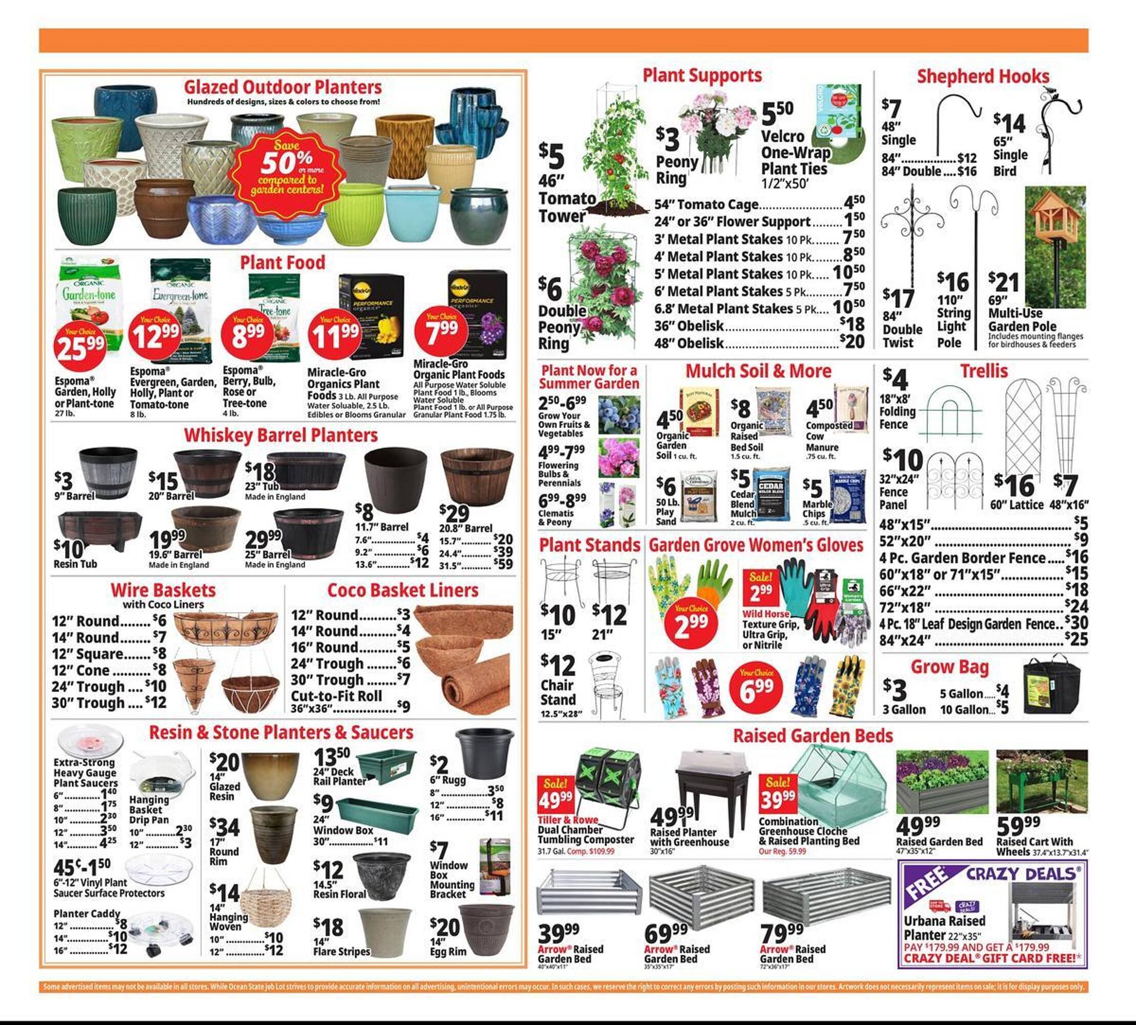 Ocean State Job Lot flyer