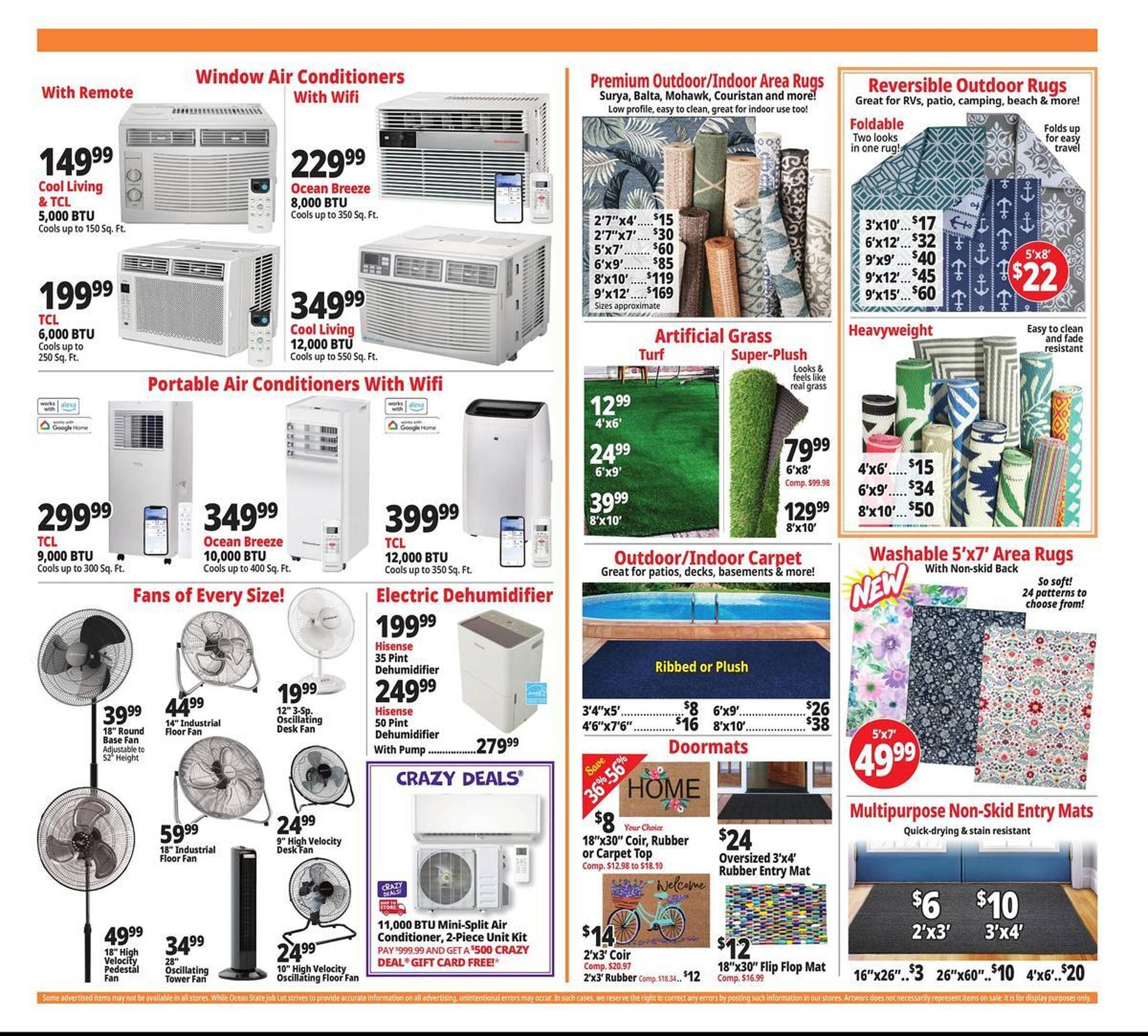 Ocean State Job Lot flyer