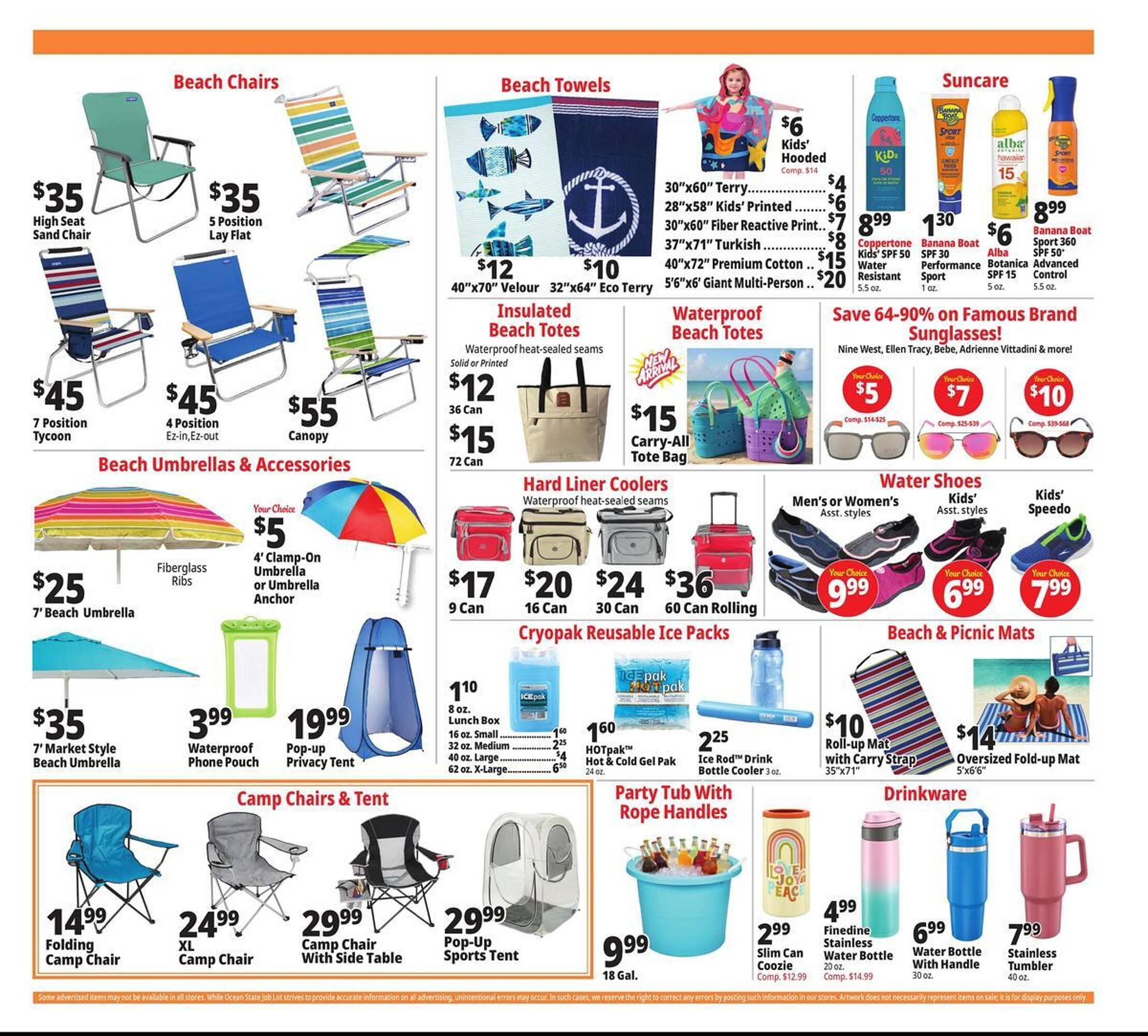 Ocean State Job Lot flyer