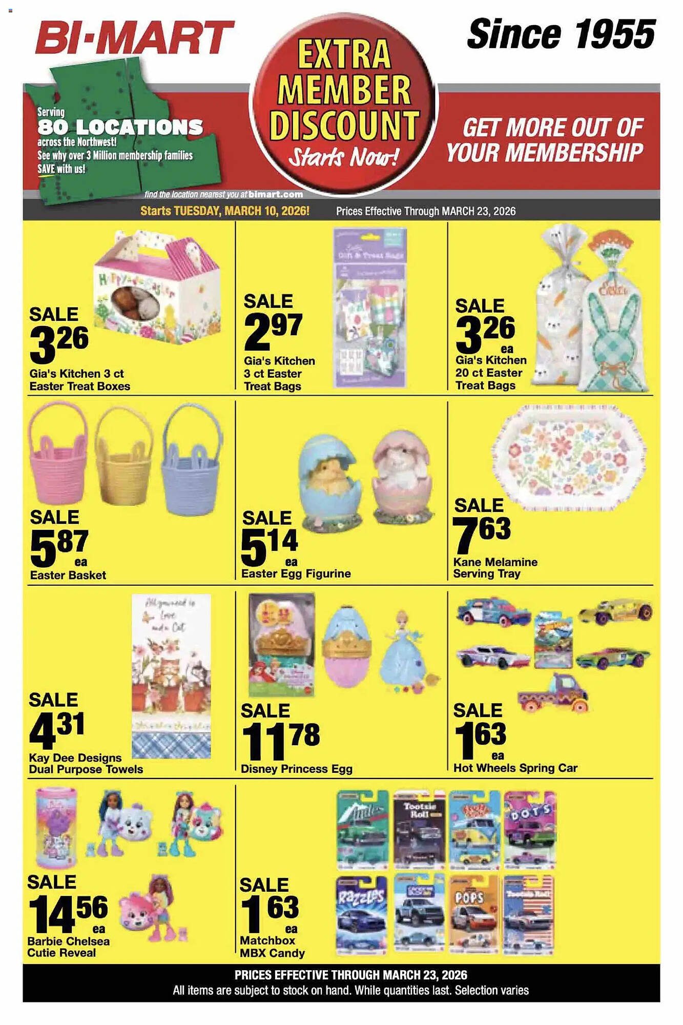 Bi-Mart weekly ad