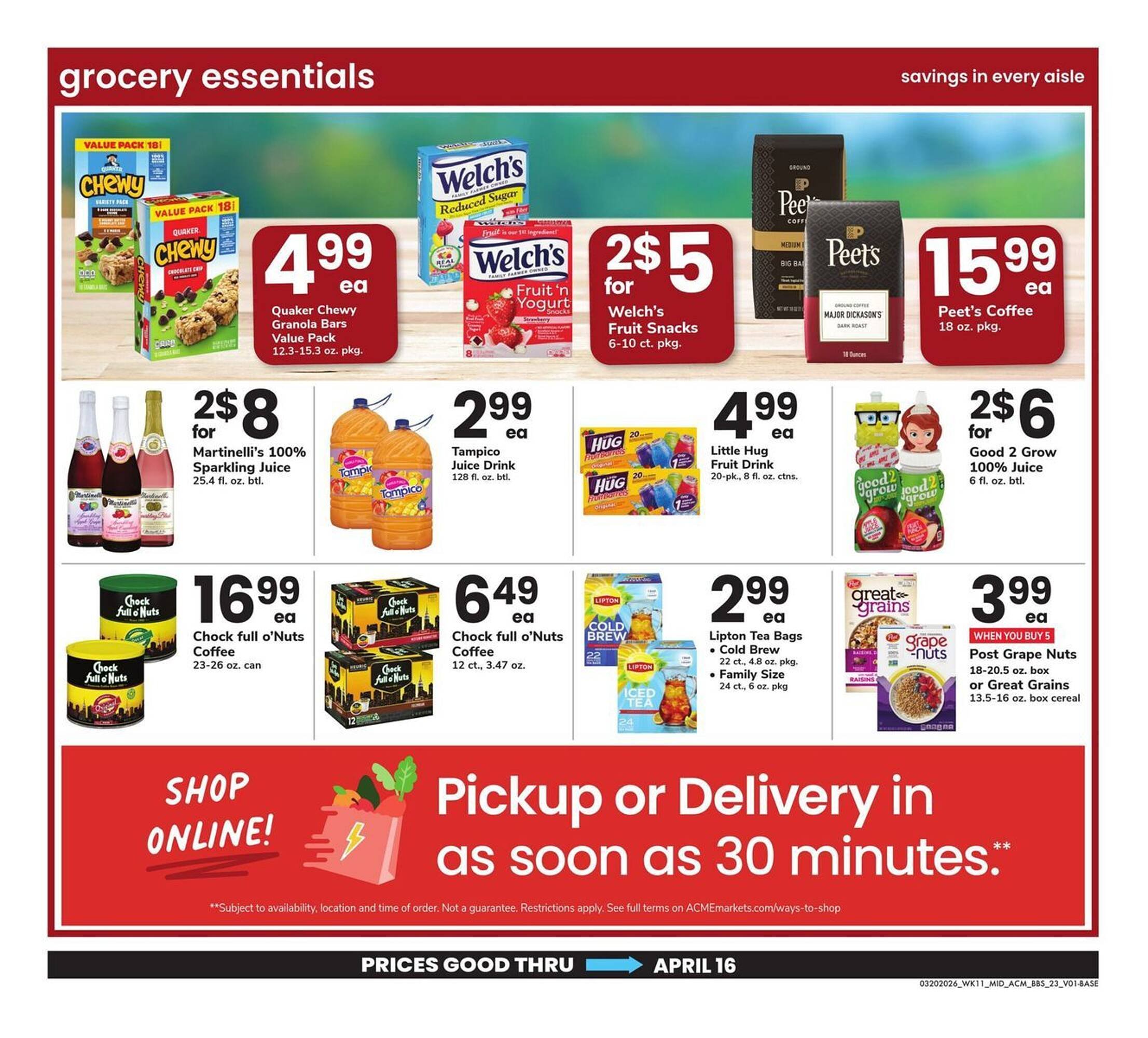 ACME weekly ad
