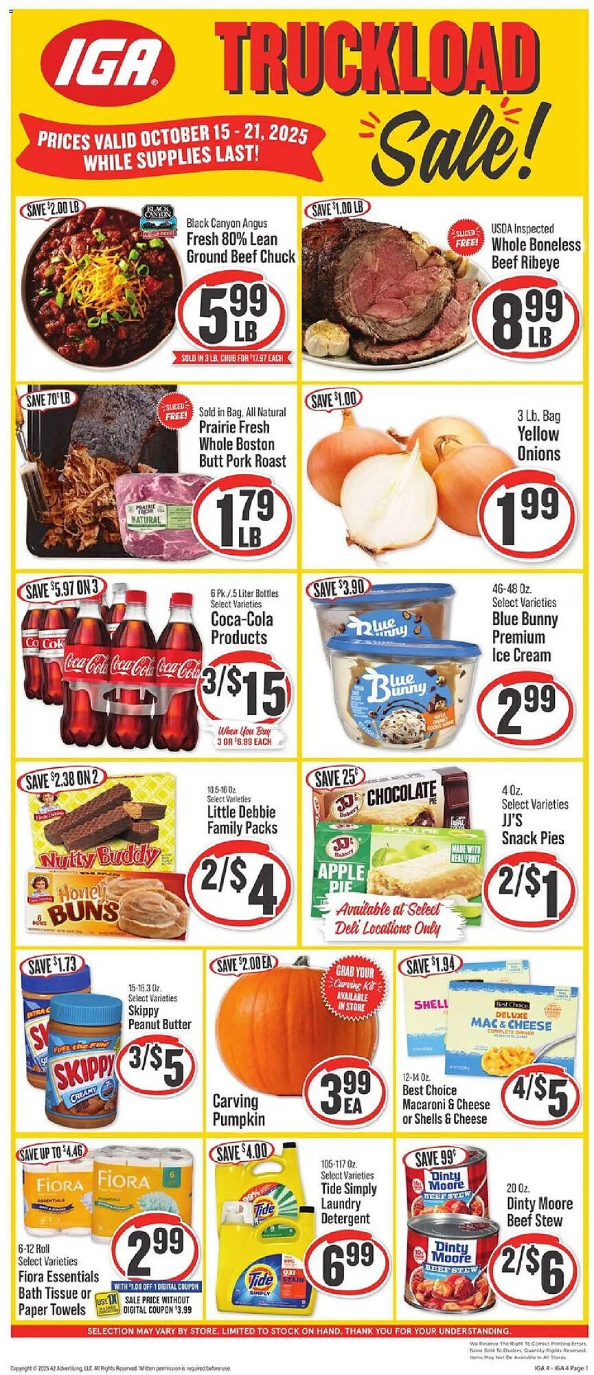 IGA weekly ad (2025-10-15 - 2025-10-21) | 1