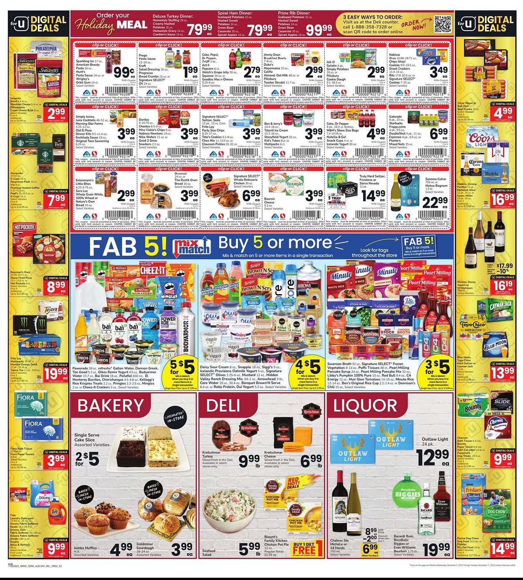 Safeway weekly ad (2025-11-05 - 2025-11-11) | 2