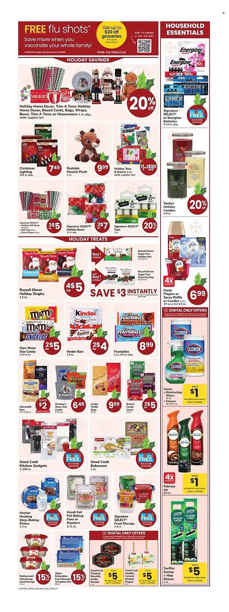 Safeway weekly ad (2025-11-07 - 2025-11-20) | 2