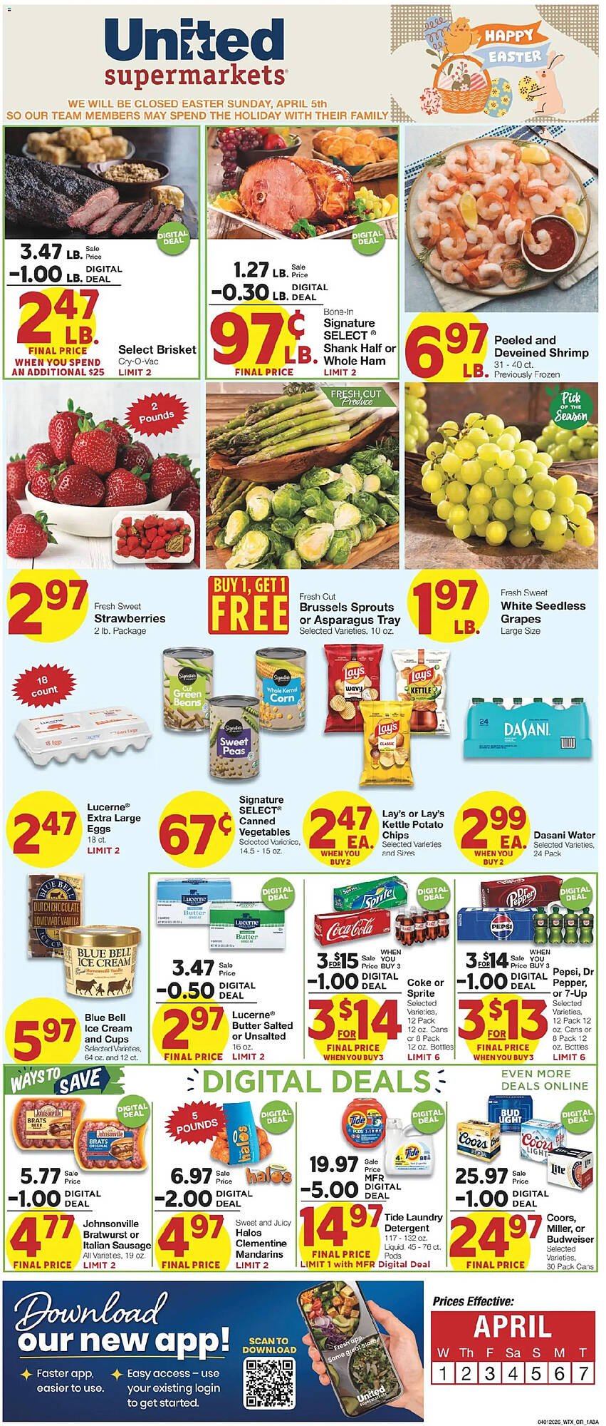 United Supermarkets weekly ad