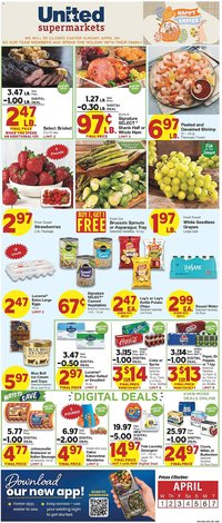 United Supermarkets weekly ad