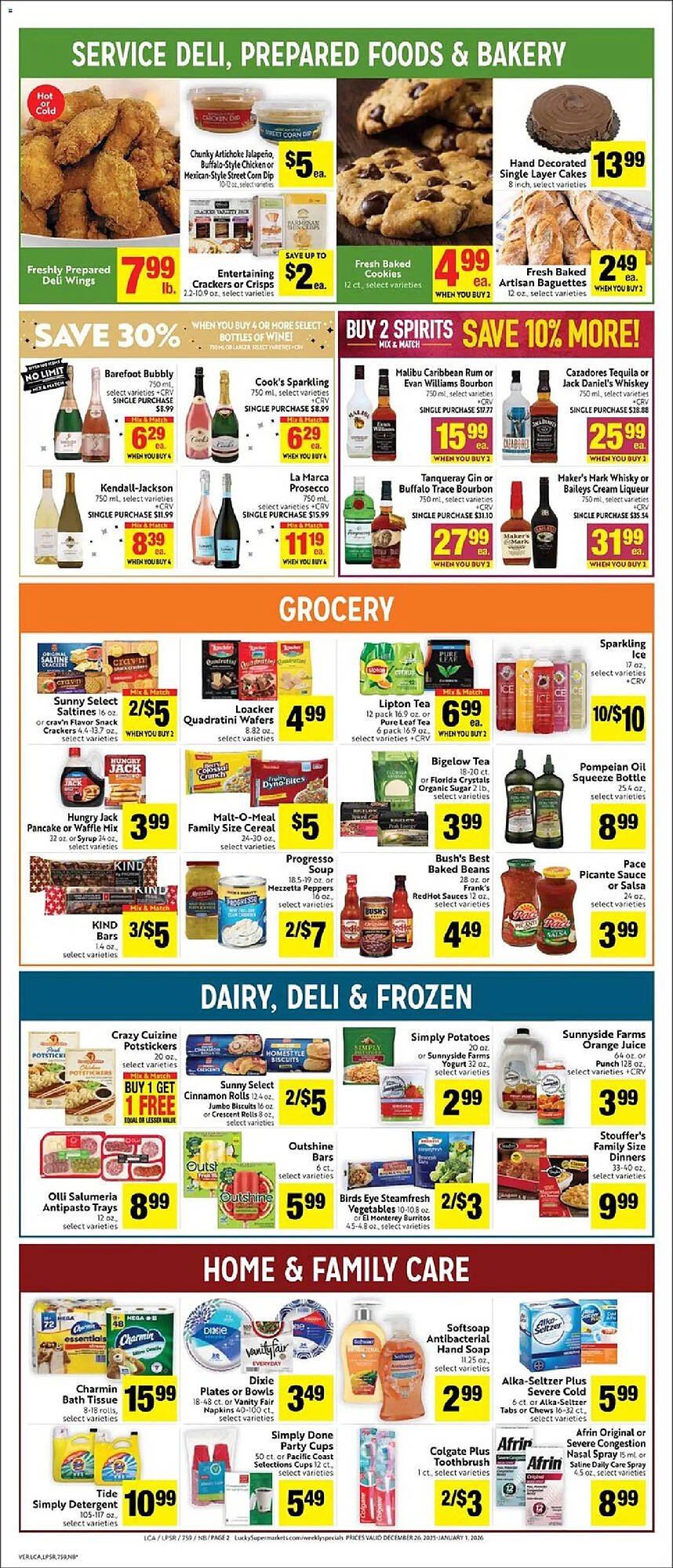 Lucky Supermarkets weekly ad