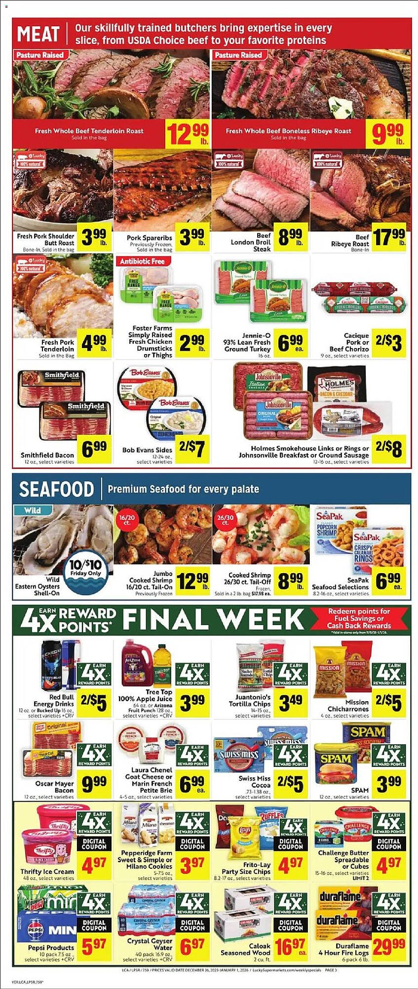 Lucky Supermarkets weekly ad