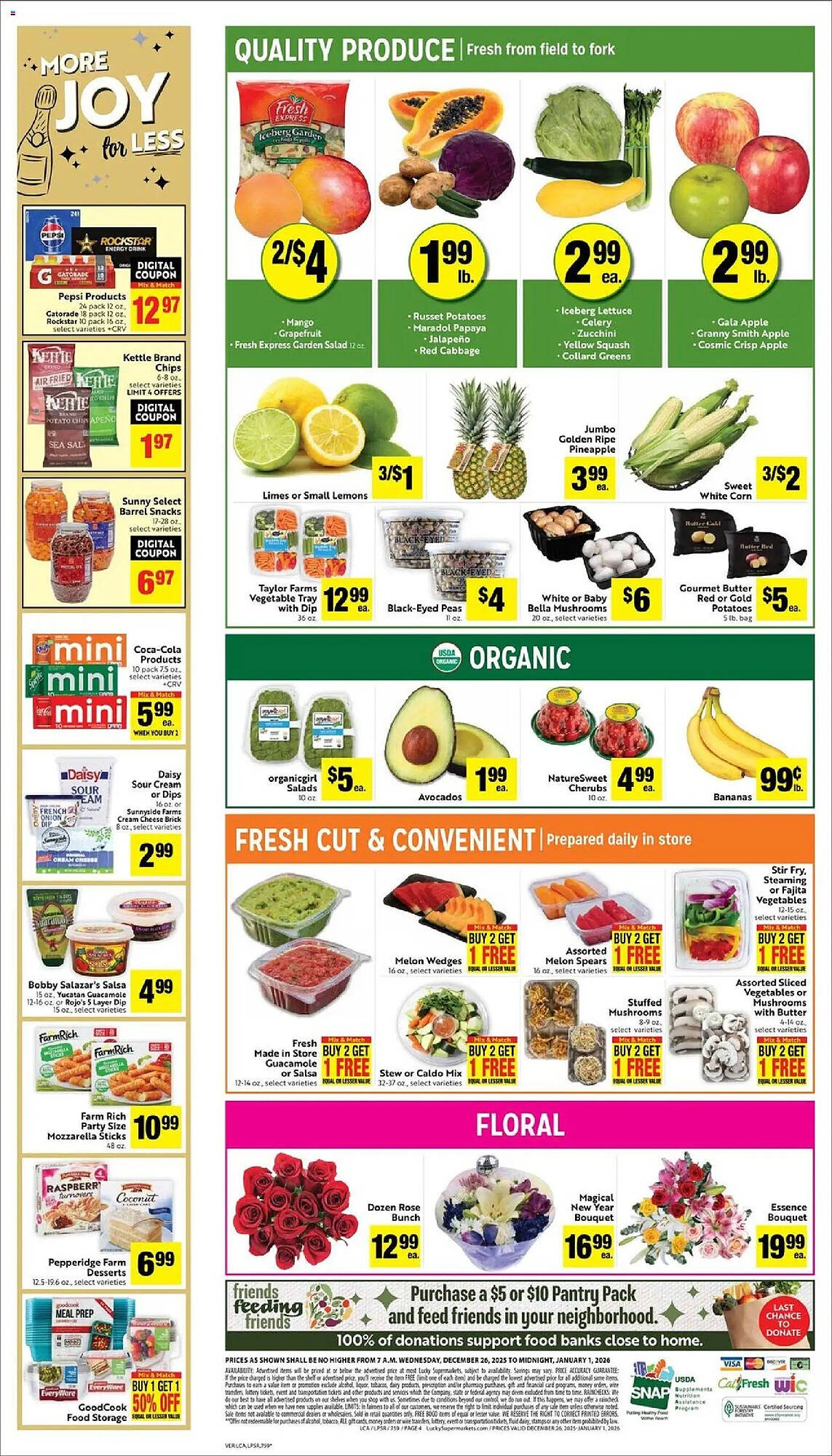 Lucky Supermarkets weekly ad