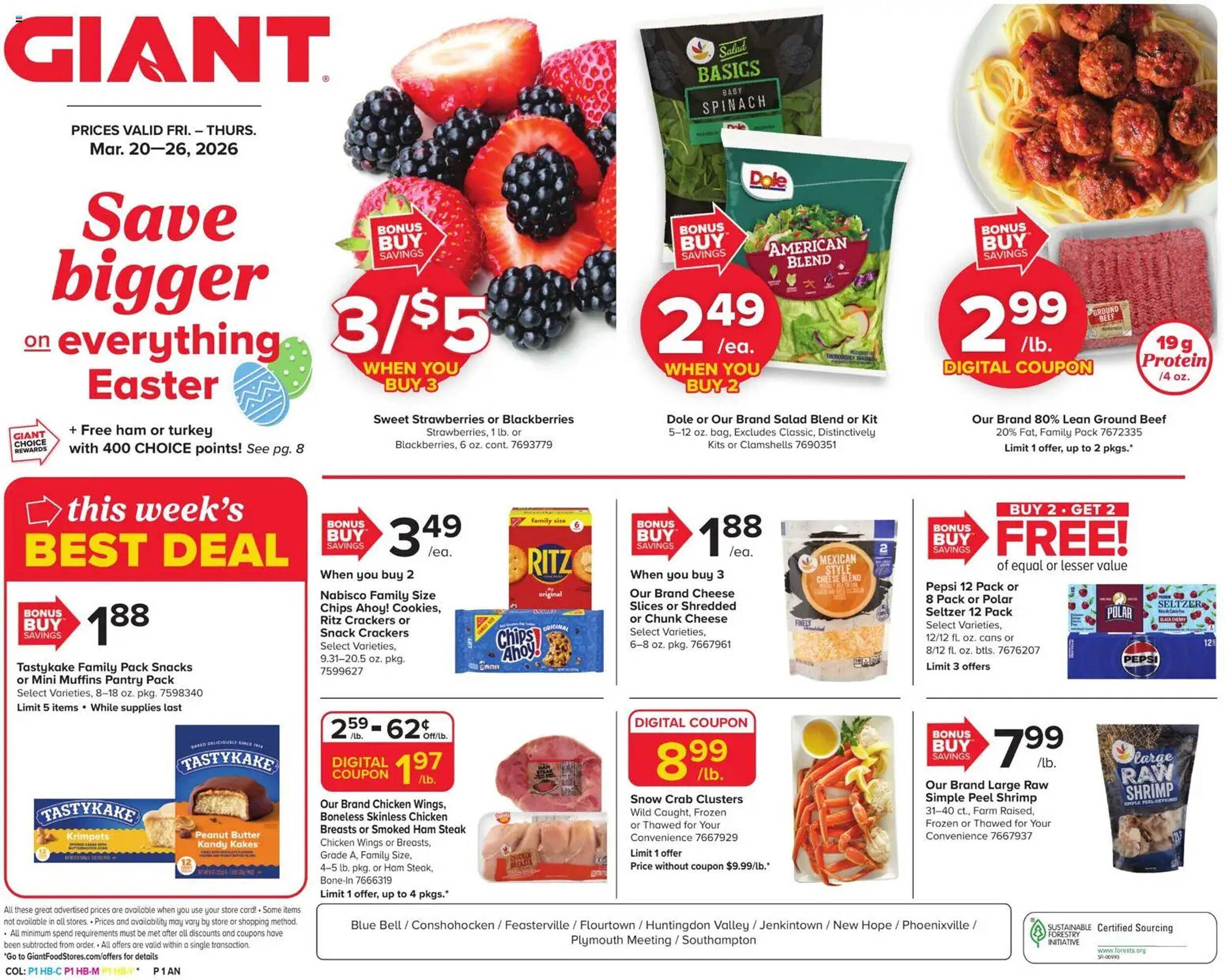 GIANT weekly ad