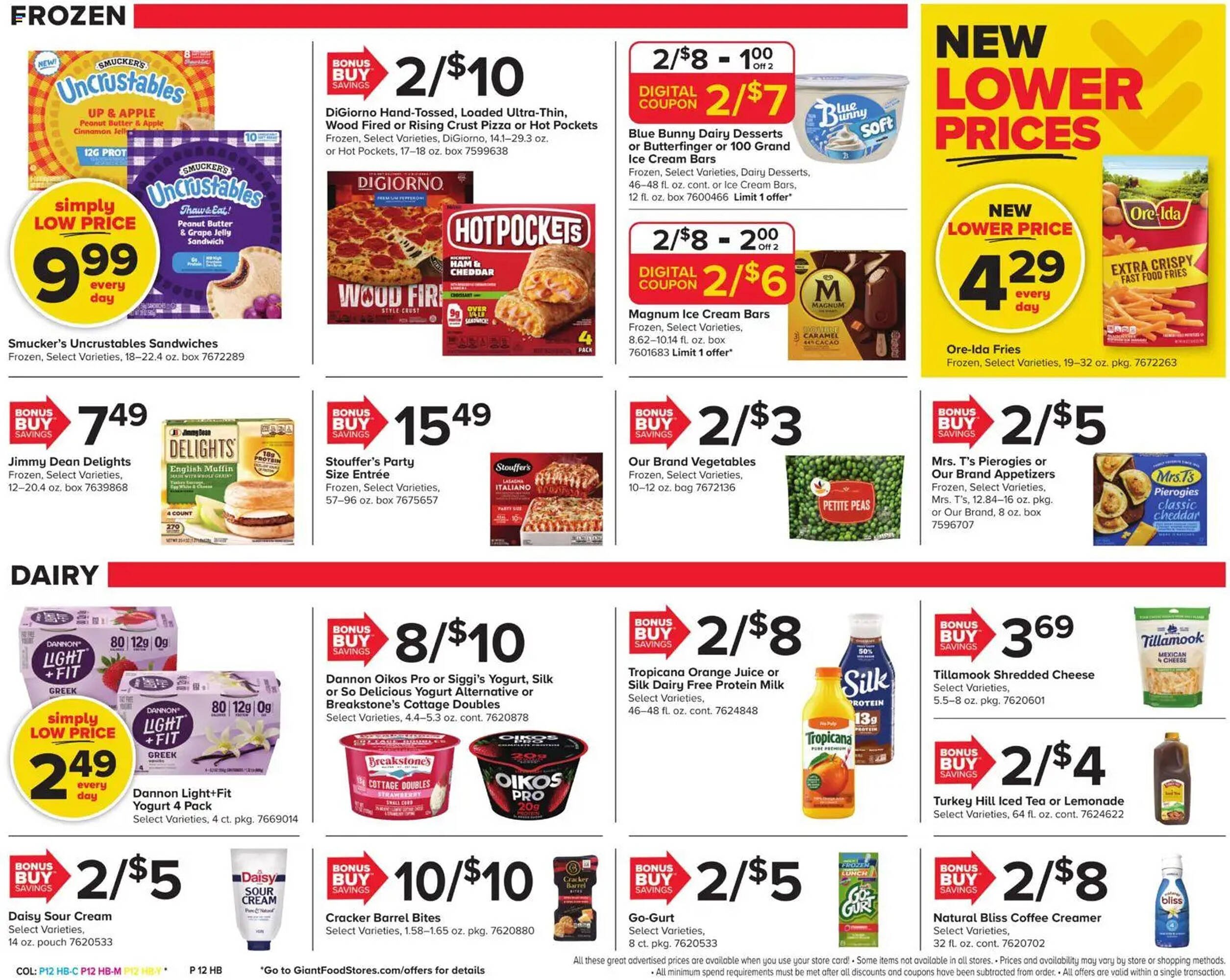 GIANT weekly ad