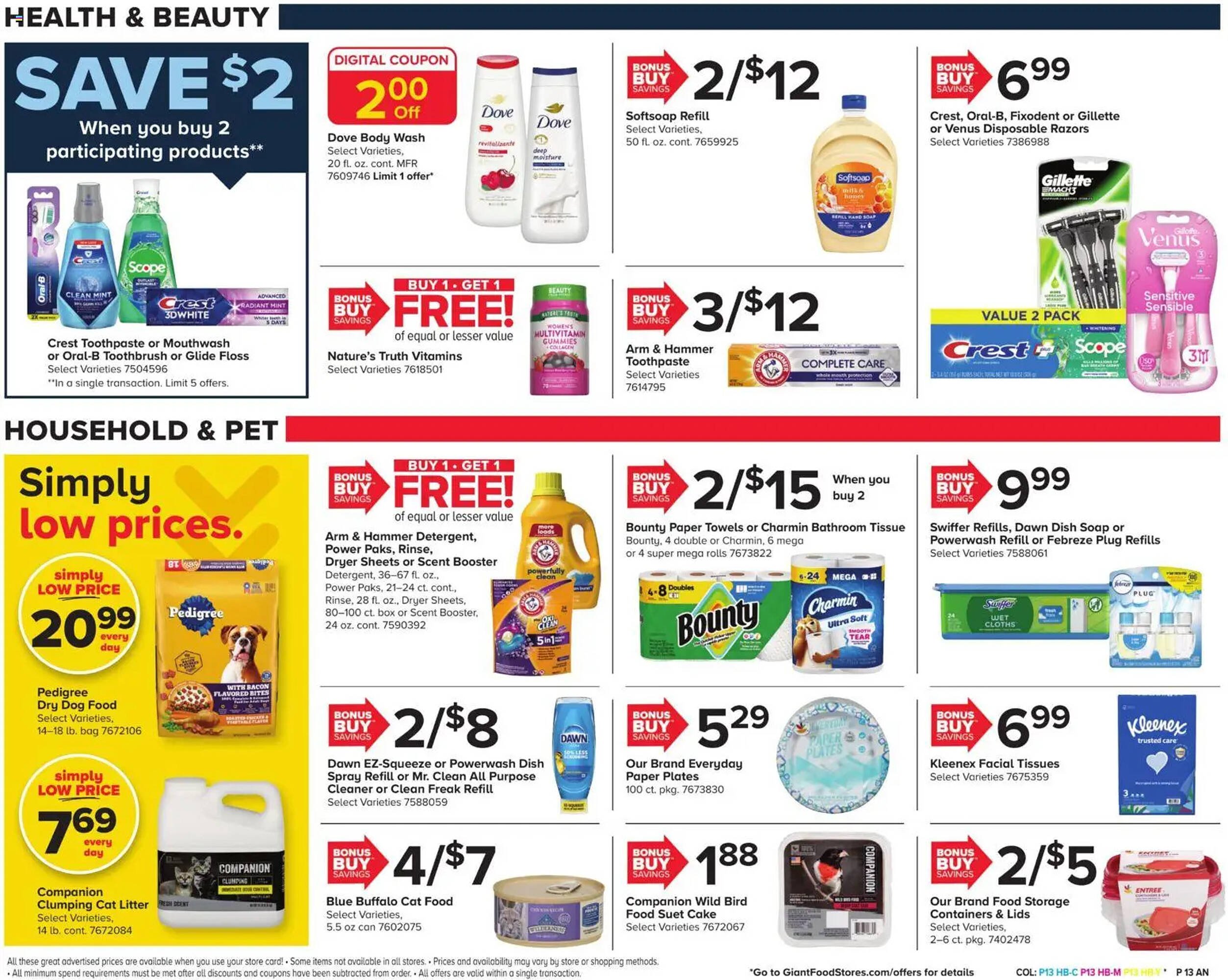 GIANT weekly ad