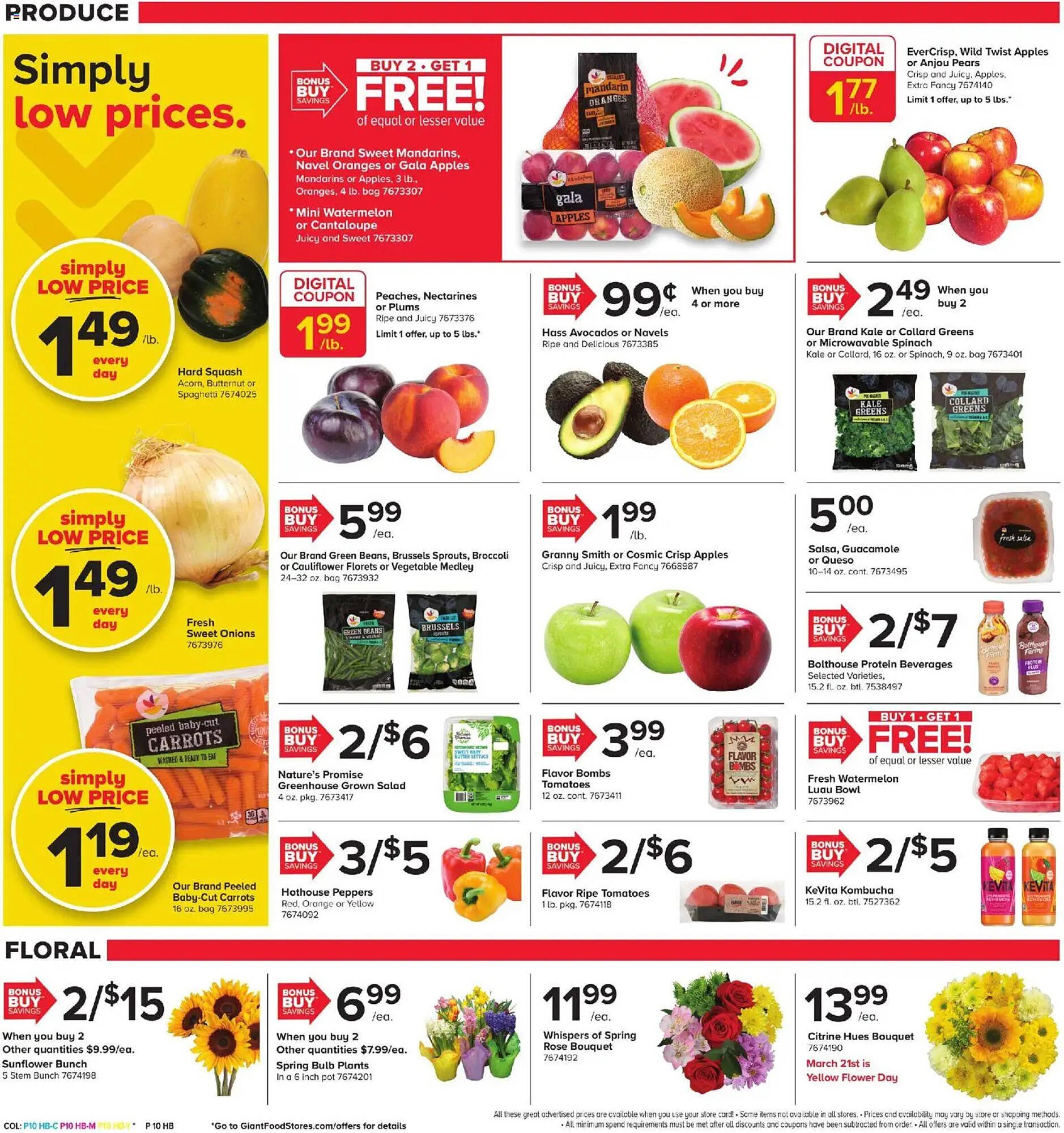 GIANT weekly ad