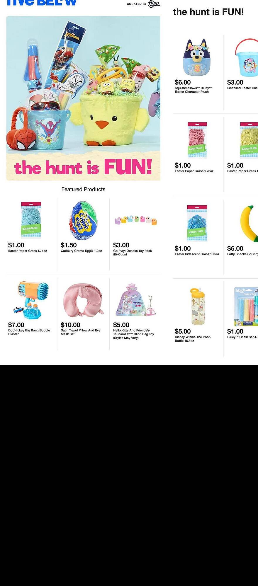 Five Below weekly ad