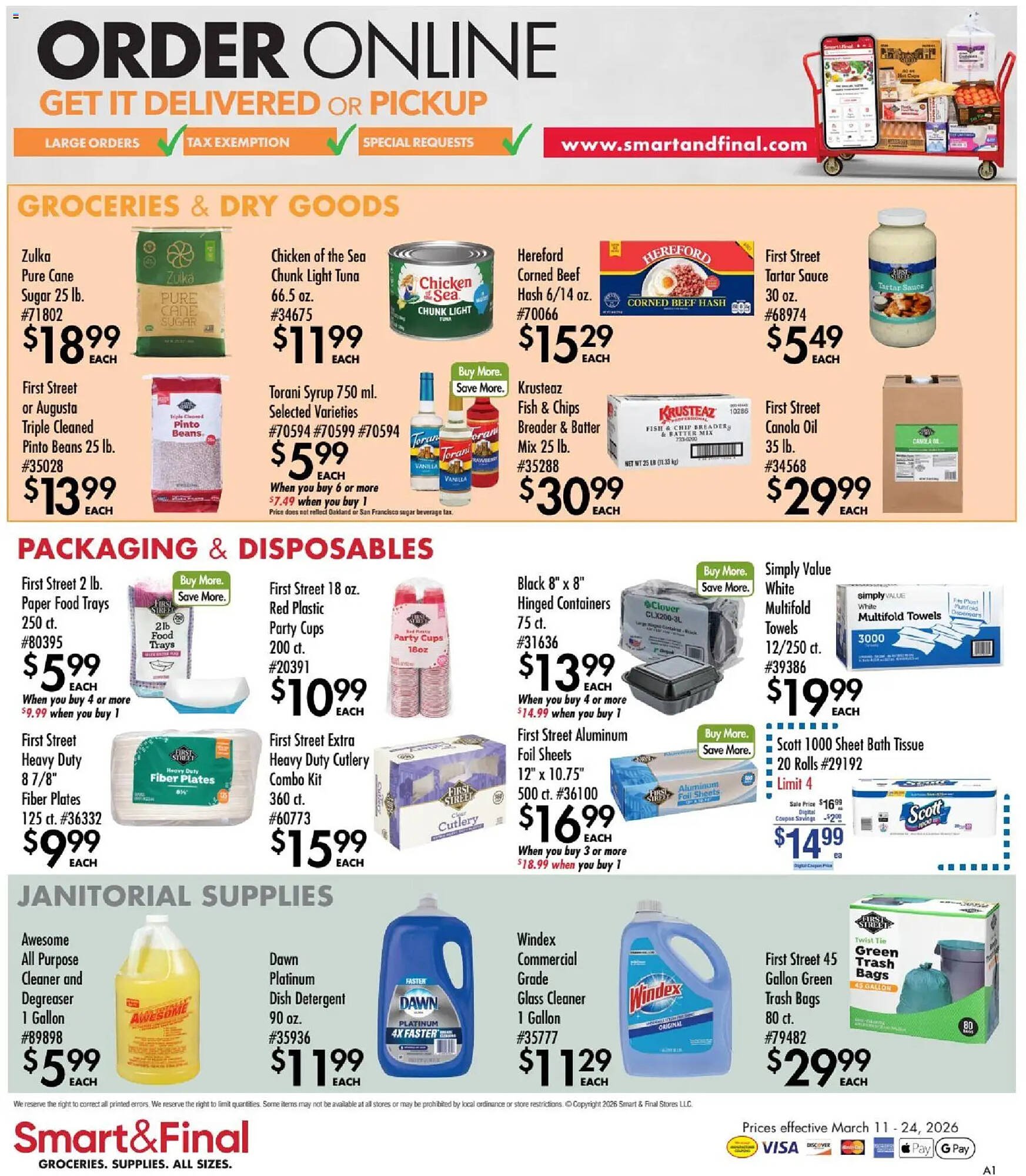 Smart &amp; Final weekly ad