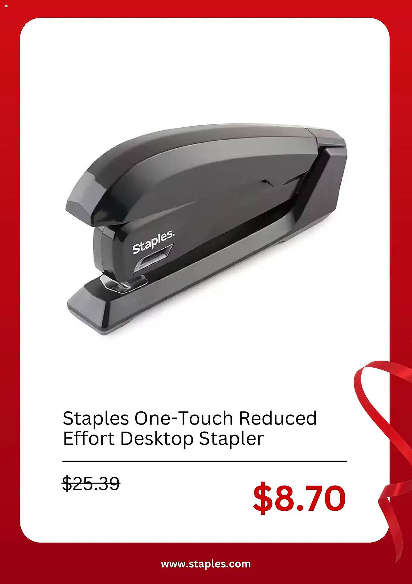 Staples weekly ad