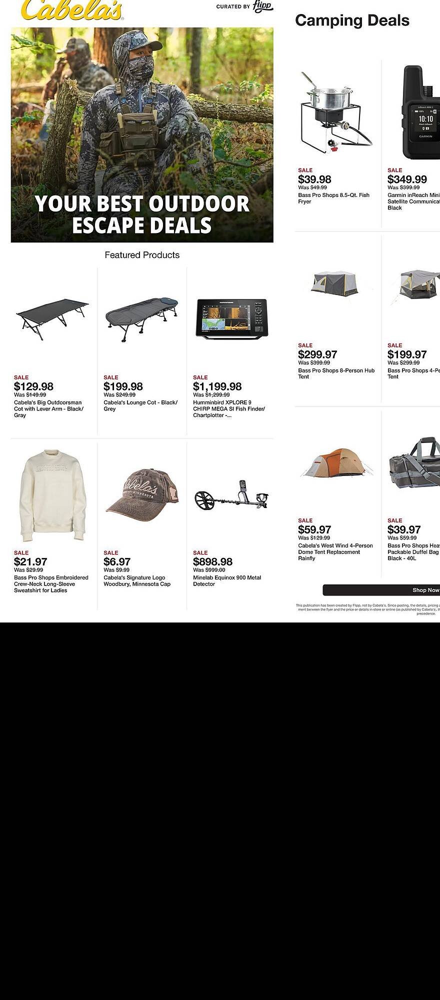 Cabela's weekly ad