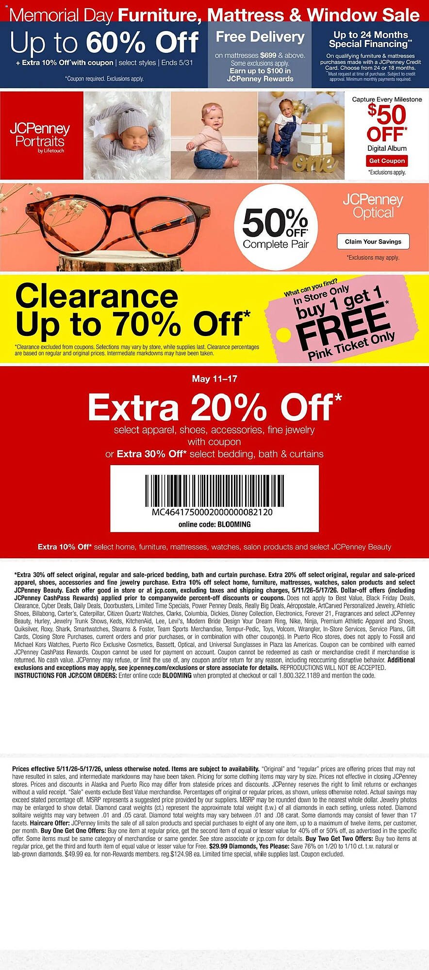 JC Penney weekly ad