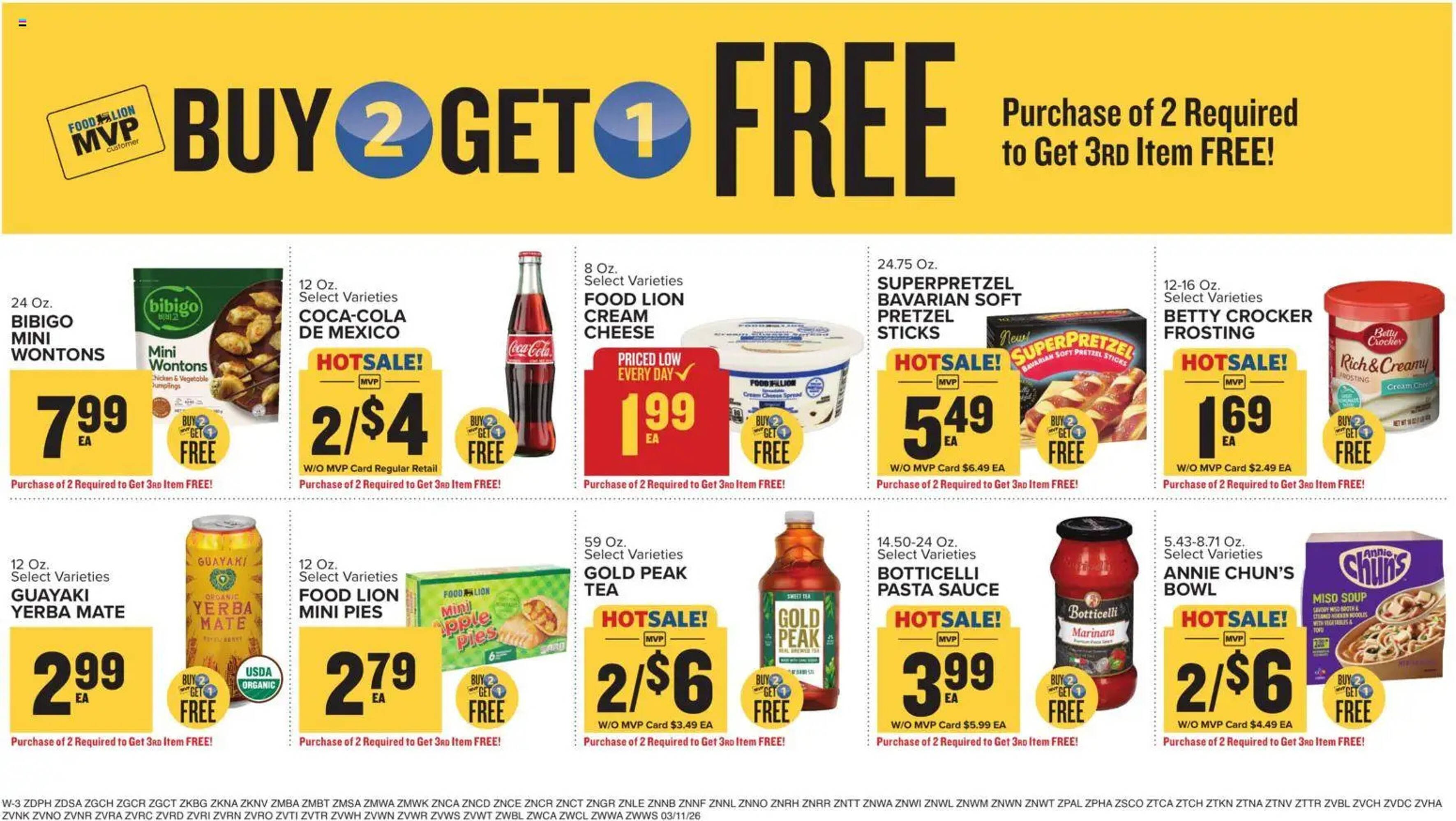Food Lion weekly ad