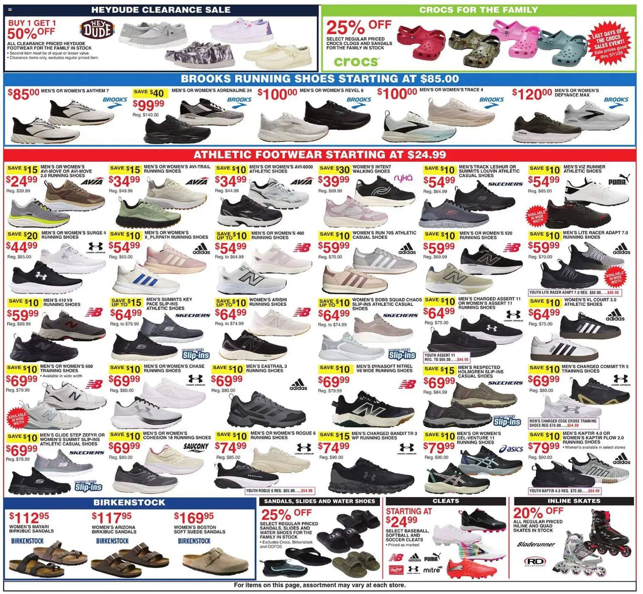 Dunham's Sports weekly ad