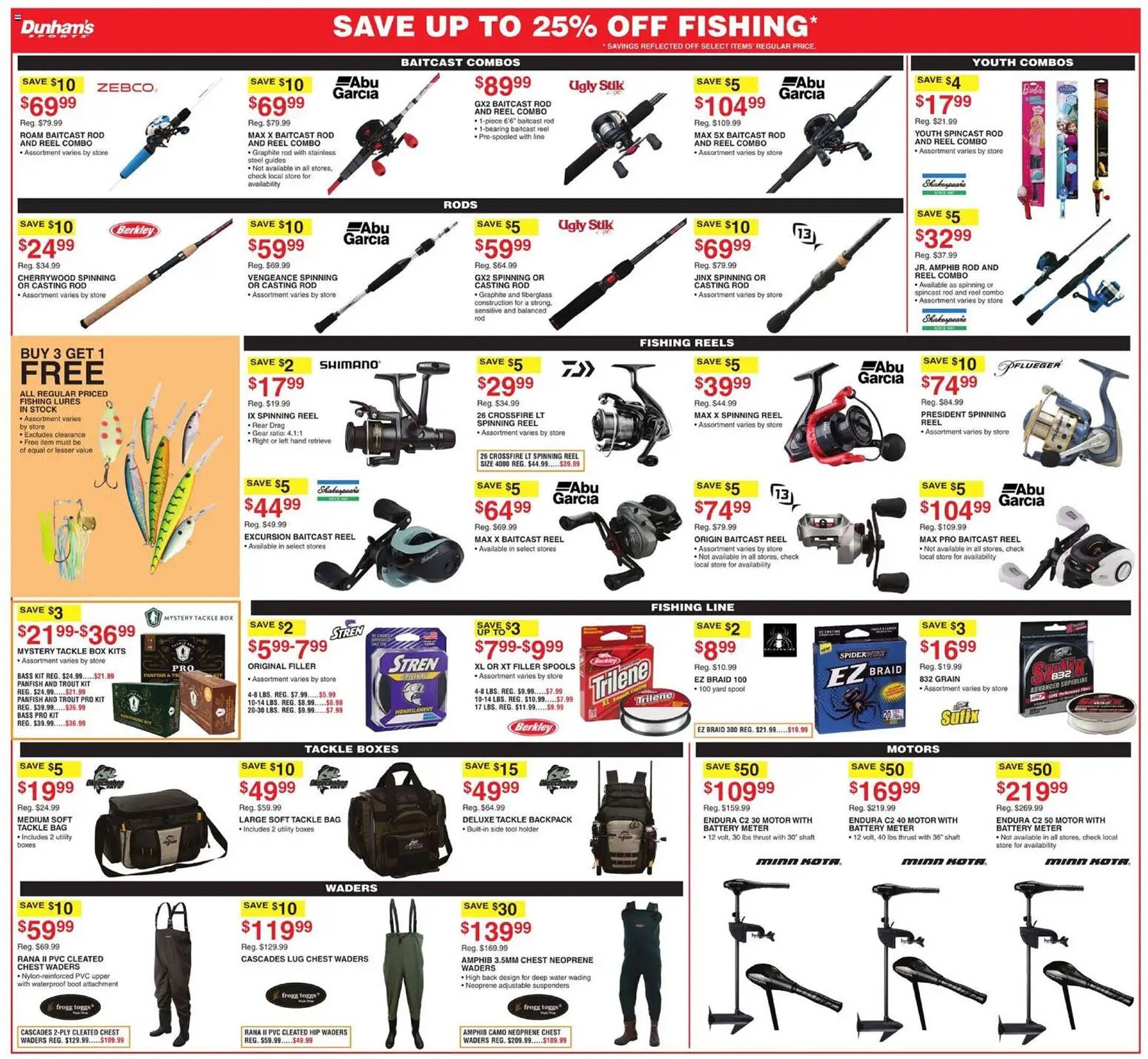 Dunham's Sports weekly ad