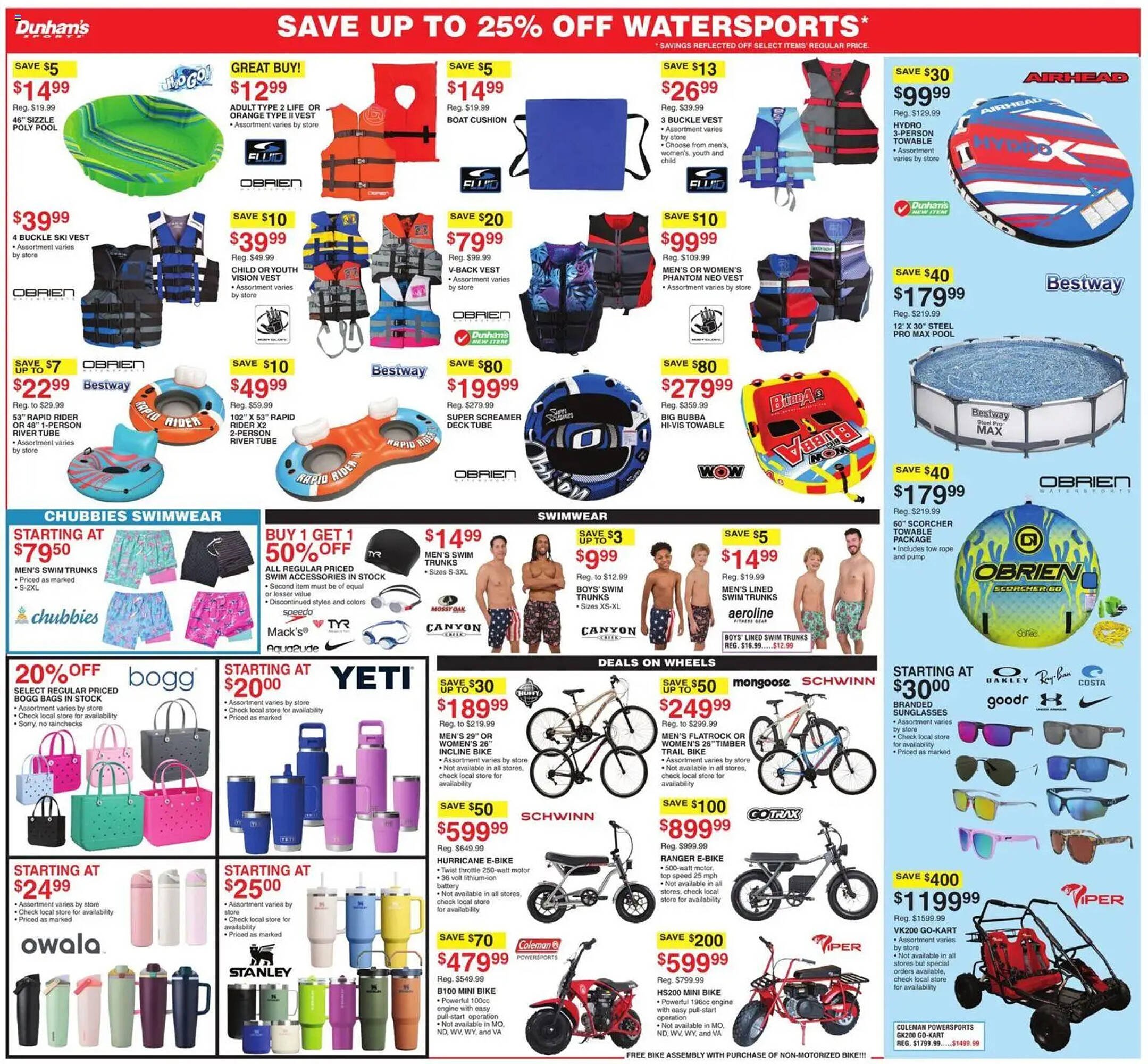 Dunham's Sports weekly ad