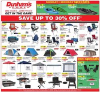 Dunham's Sports weekly ad