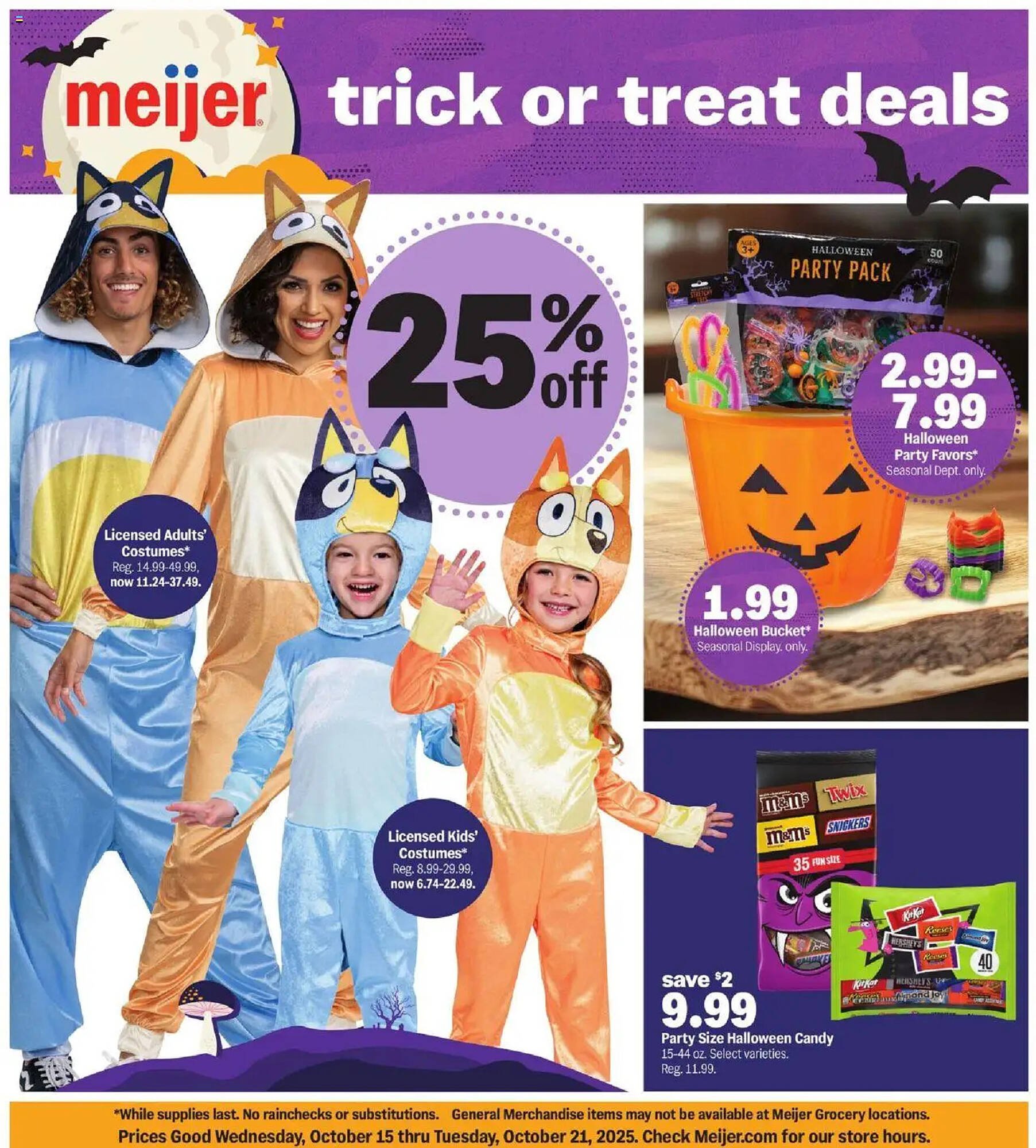 Meijer weekly ad (2025-10-15 - 2025-10-21) | 1
