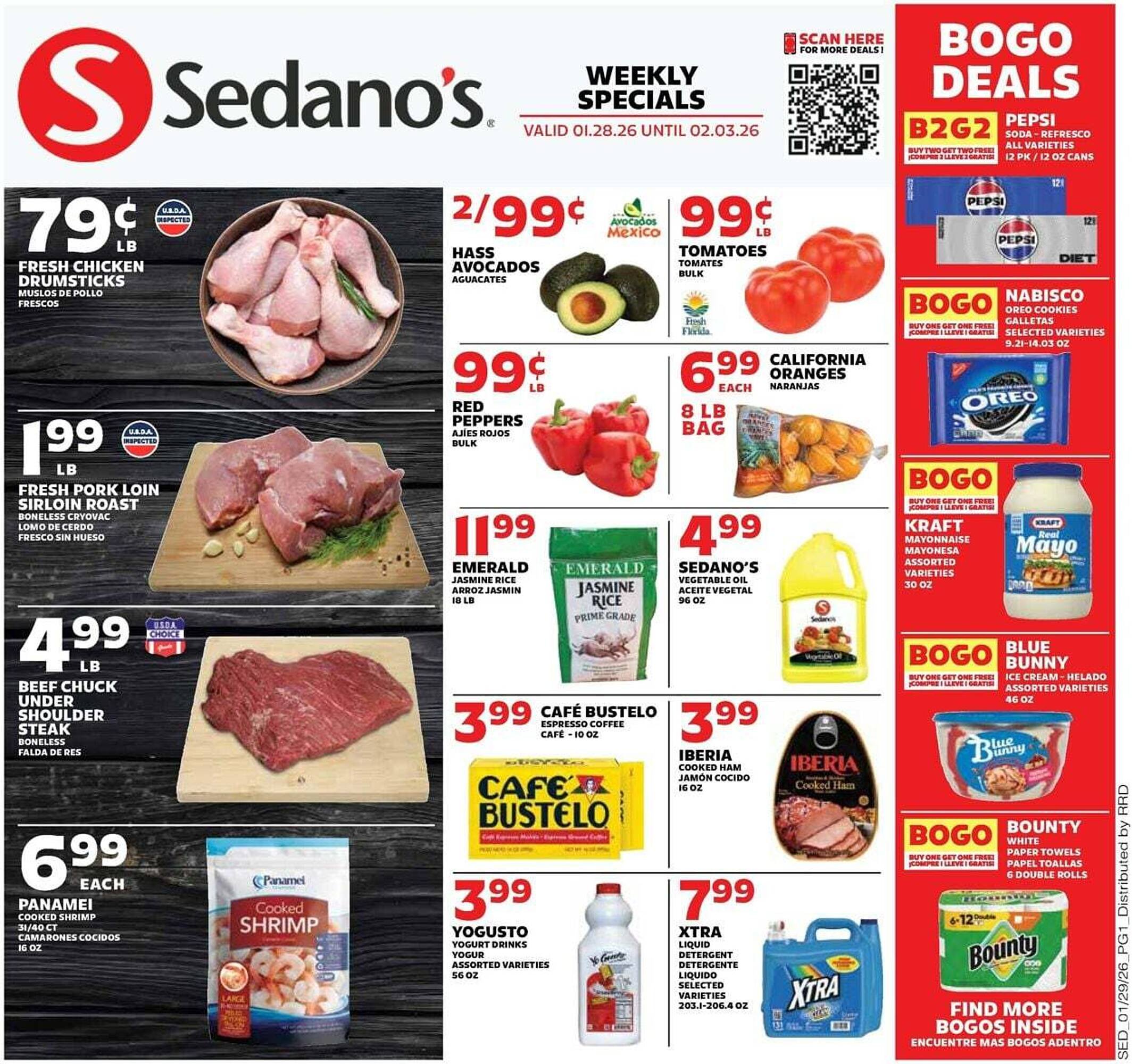 Sedano's weekly ad