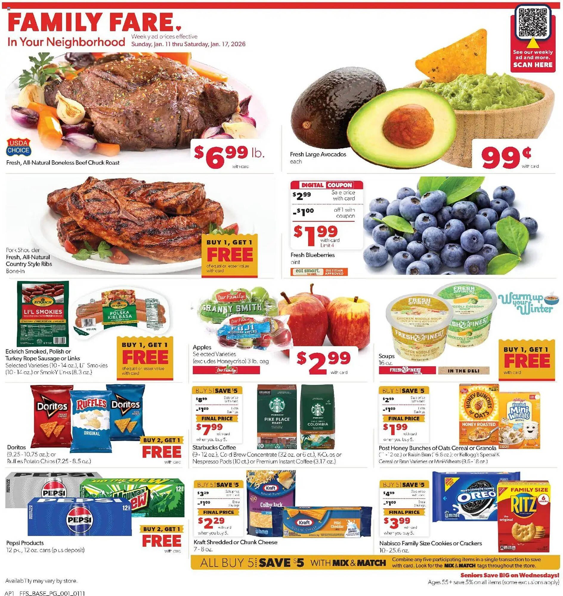 Family Fare weekly ad