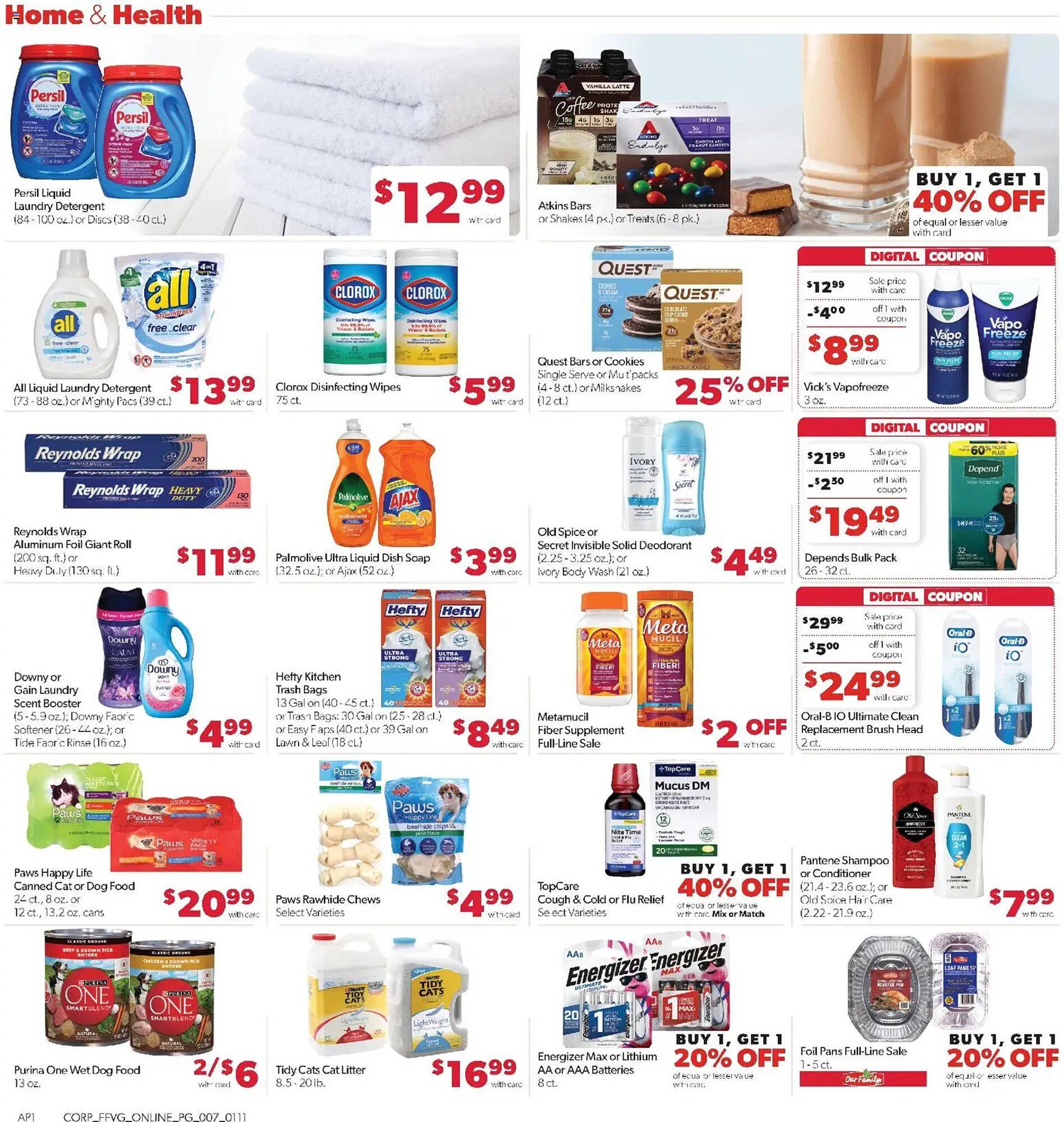 Family Fare weekly ad