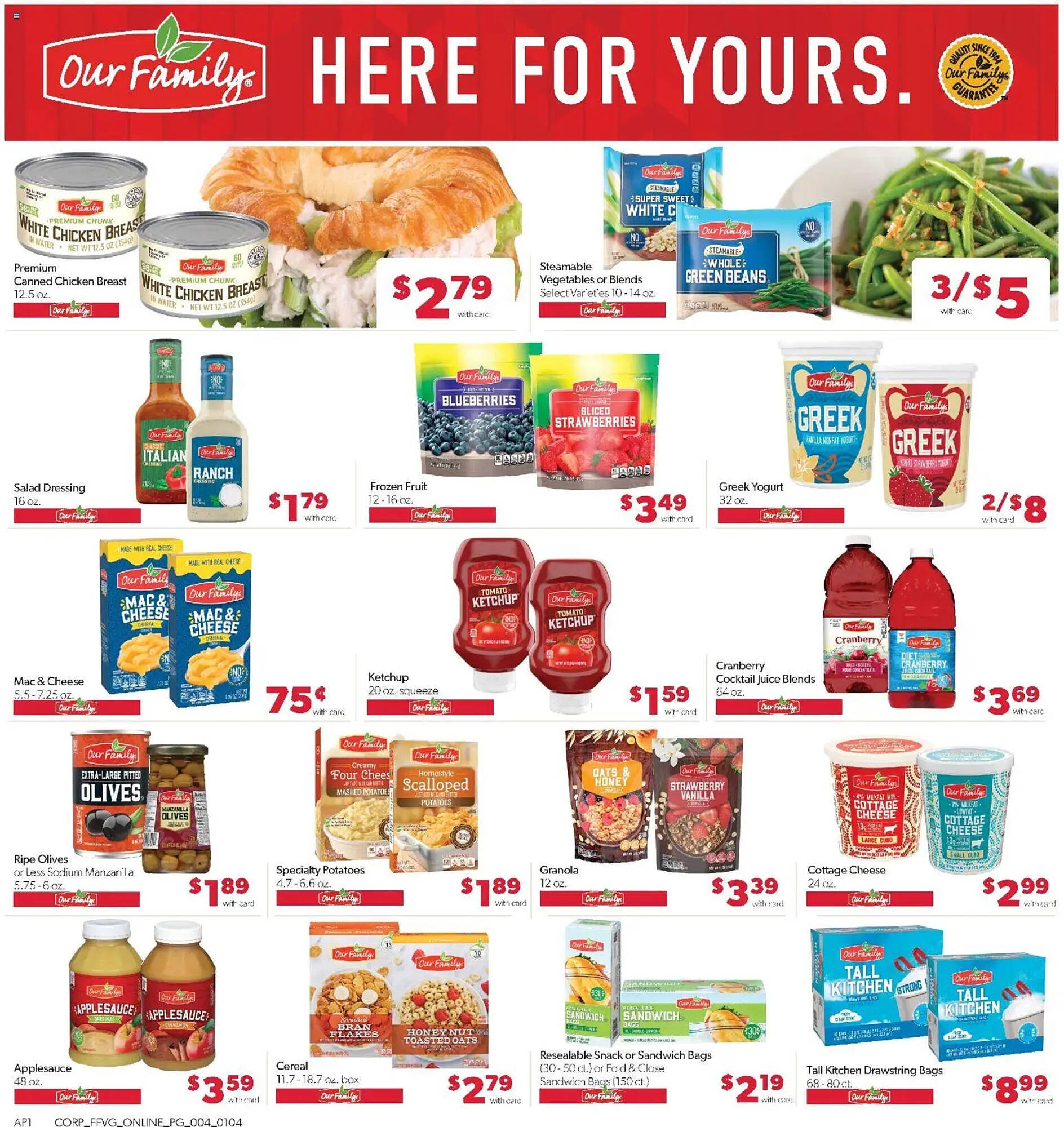 Family Fare weekly ad