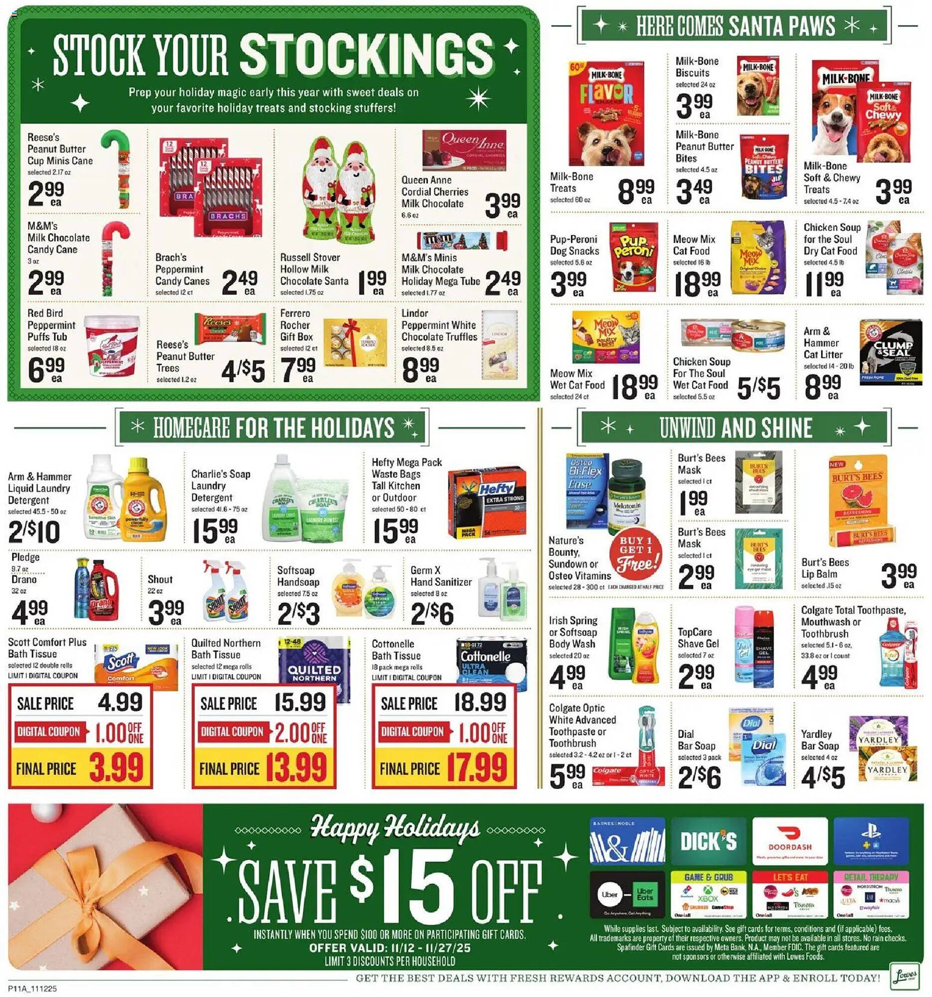 Lowes Foods weekly ad (2025-11-12 - 2025-11-18) | 18