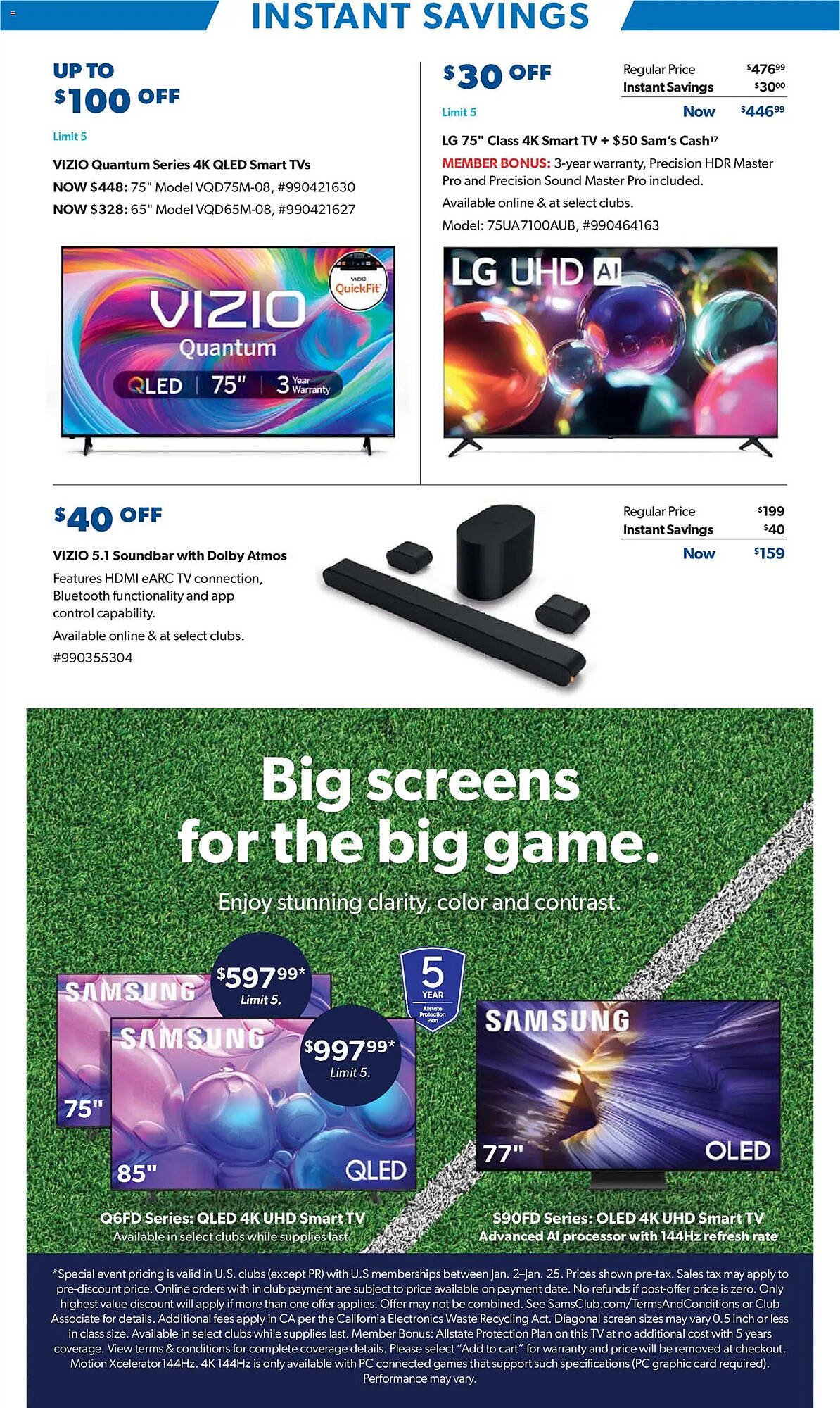 Sam's Club weekly ad