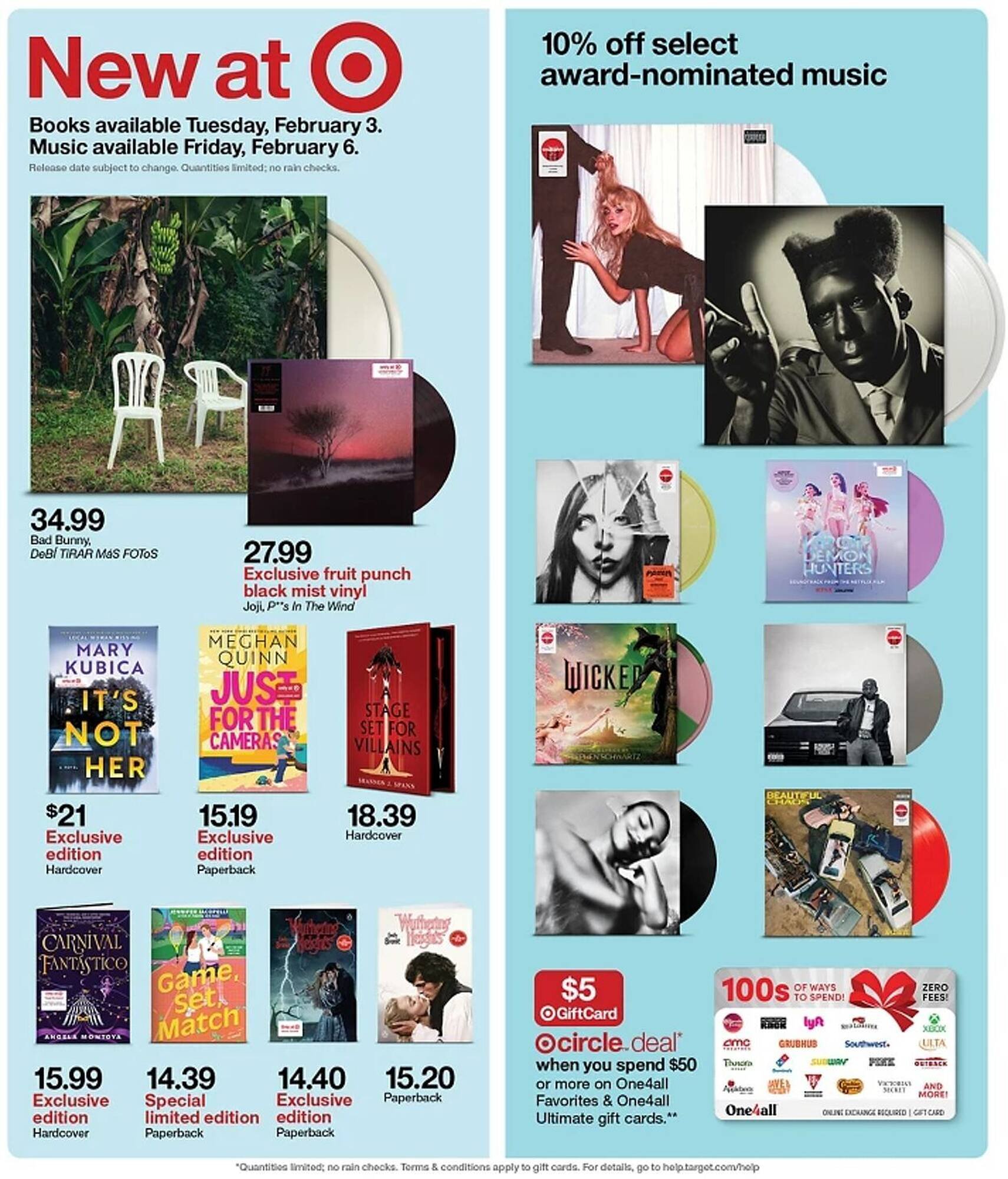 Target weekly ad