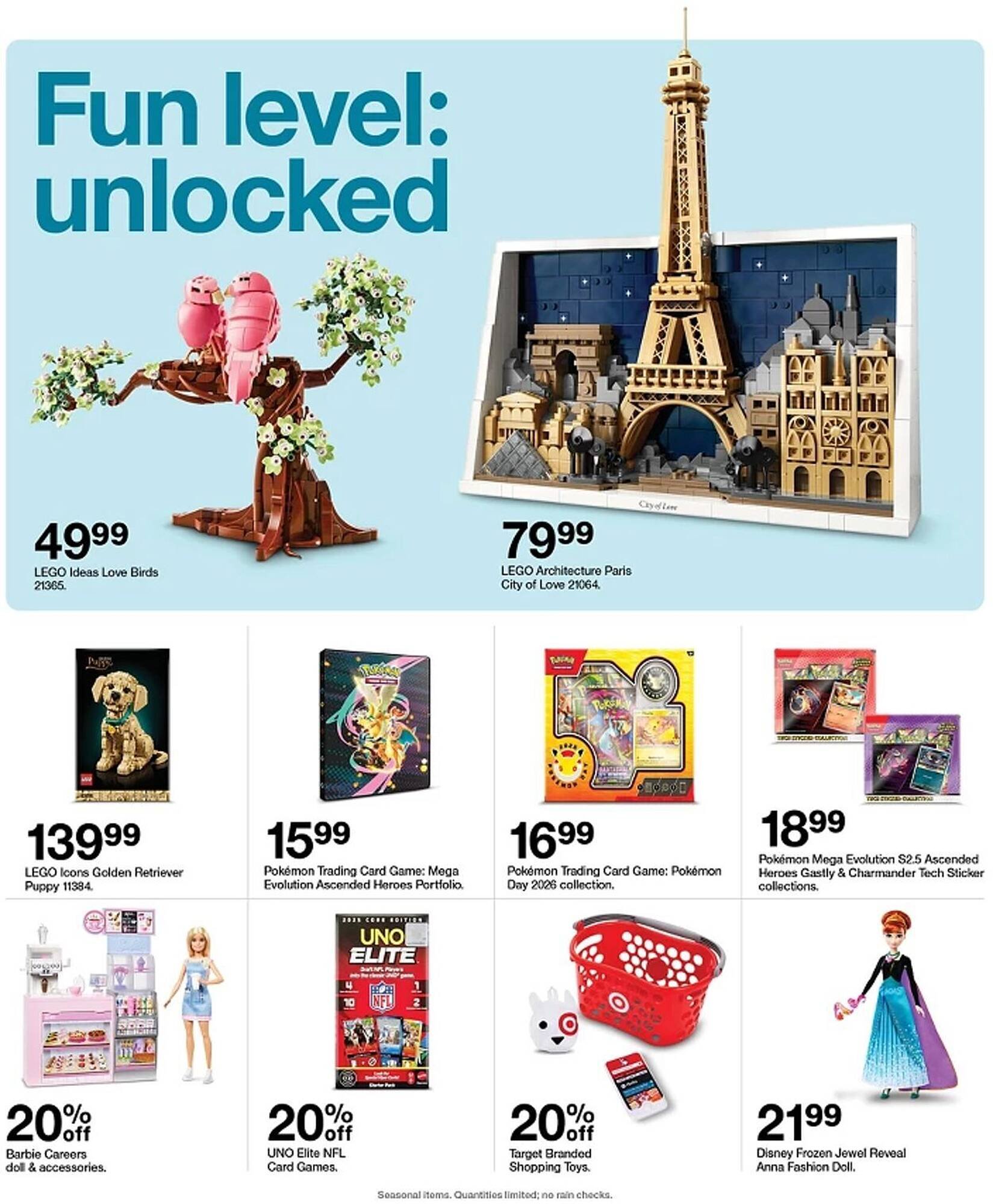 Target weekly ad