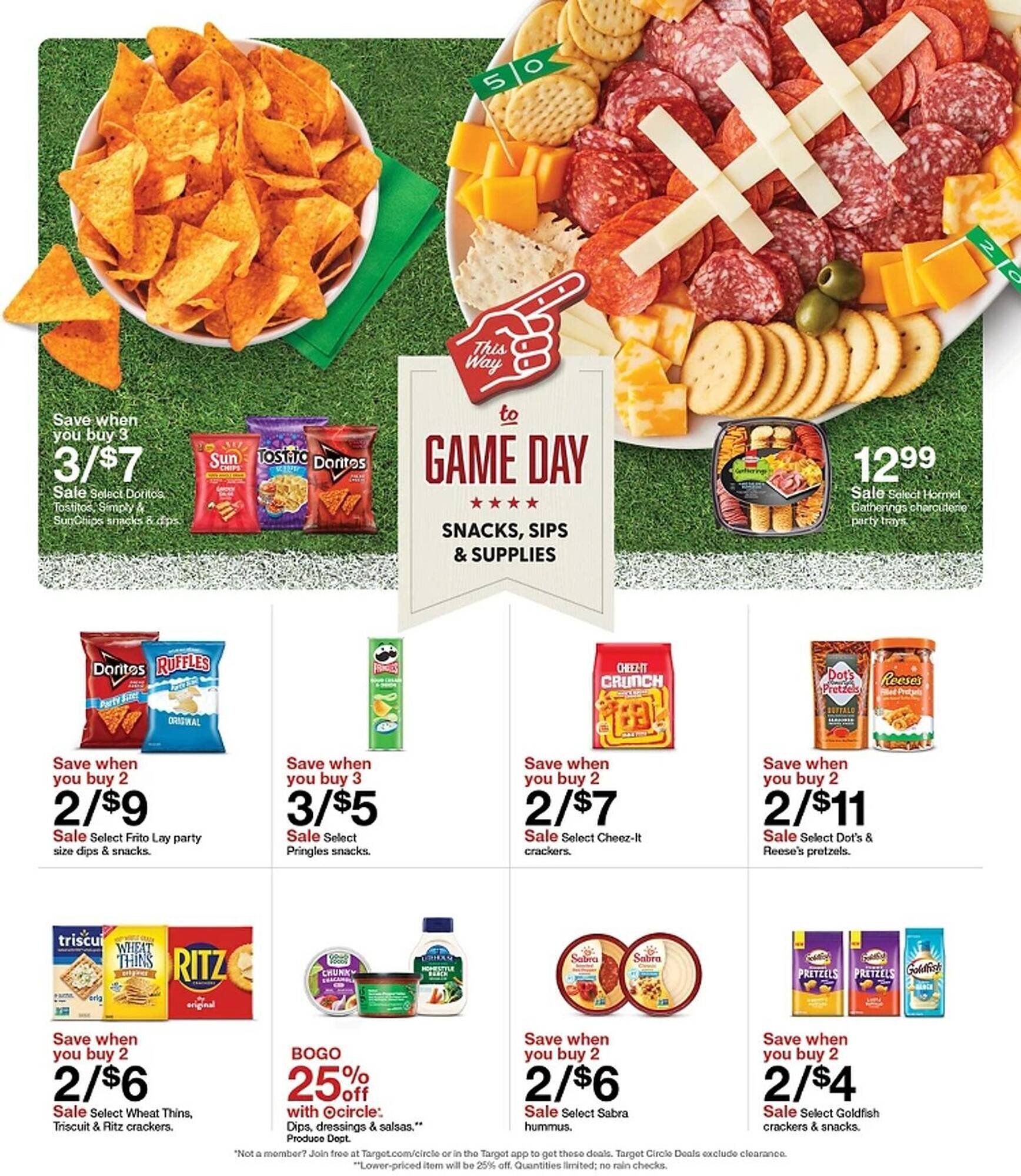 Target weekly ad