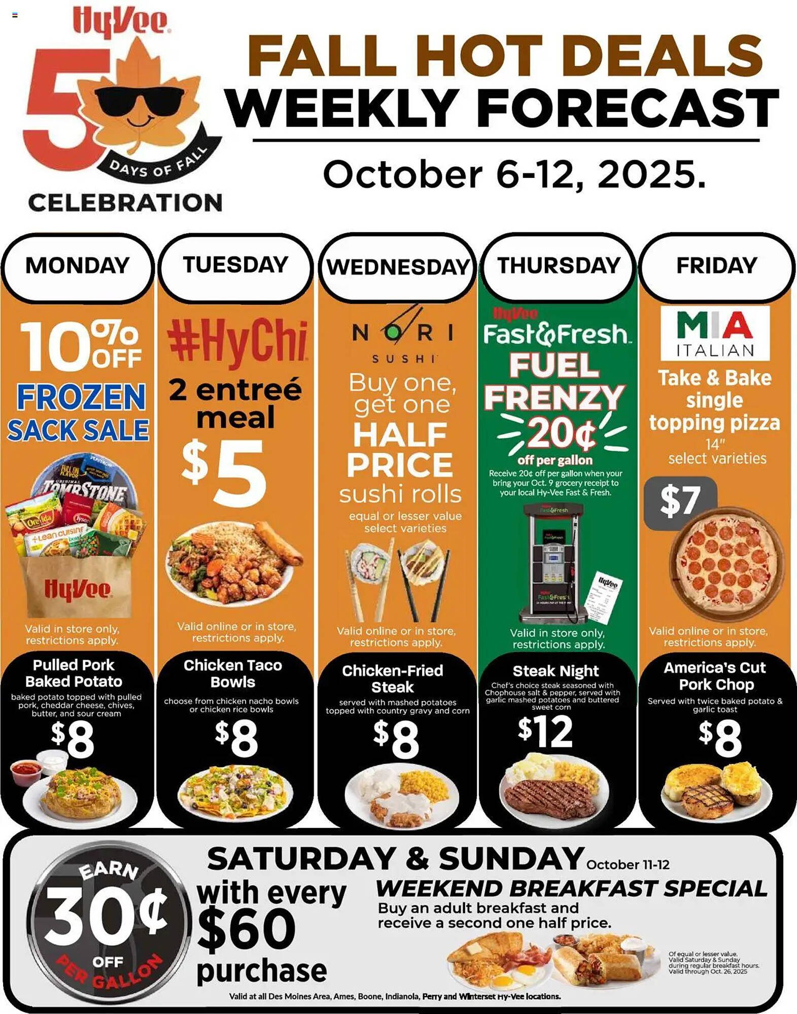 Hy-Vee weekly ad (2025-10-06 - 2025-10-12) | 1