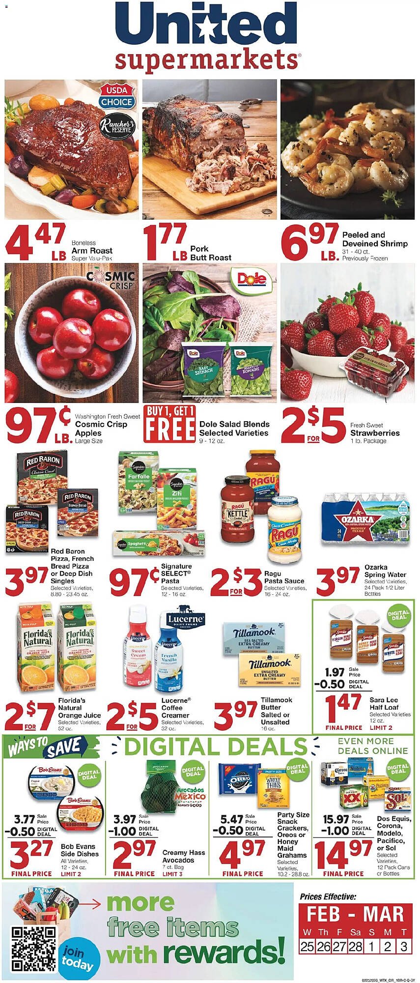 United Supermarkets weekly ad