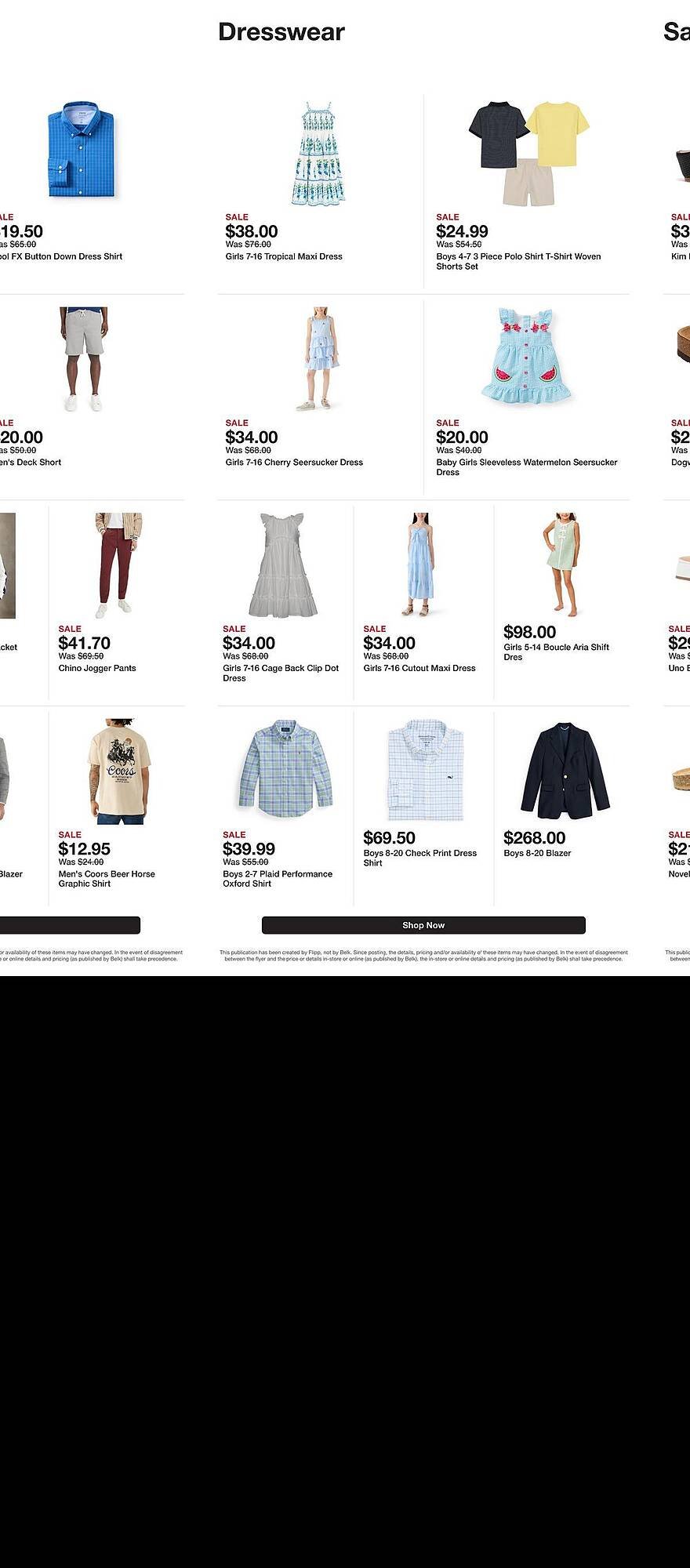 Belk weekly ad