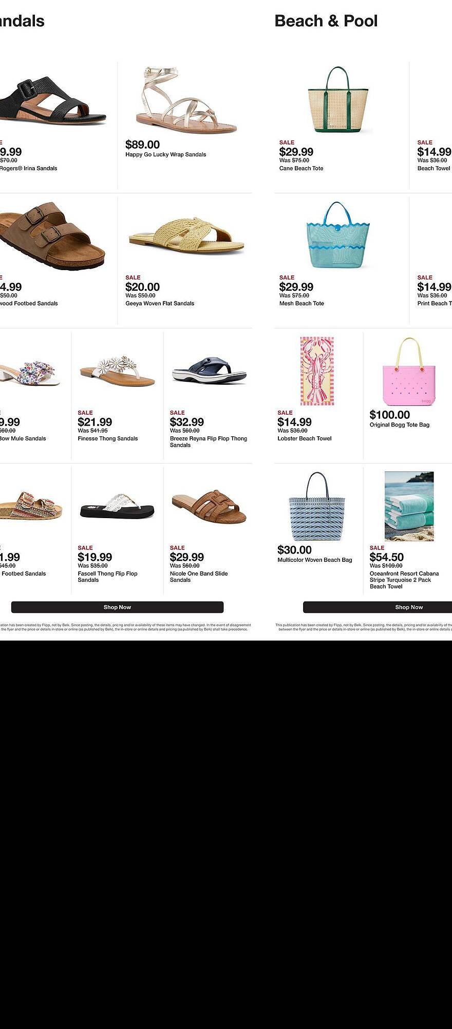 Belk weekly ad