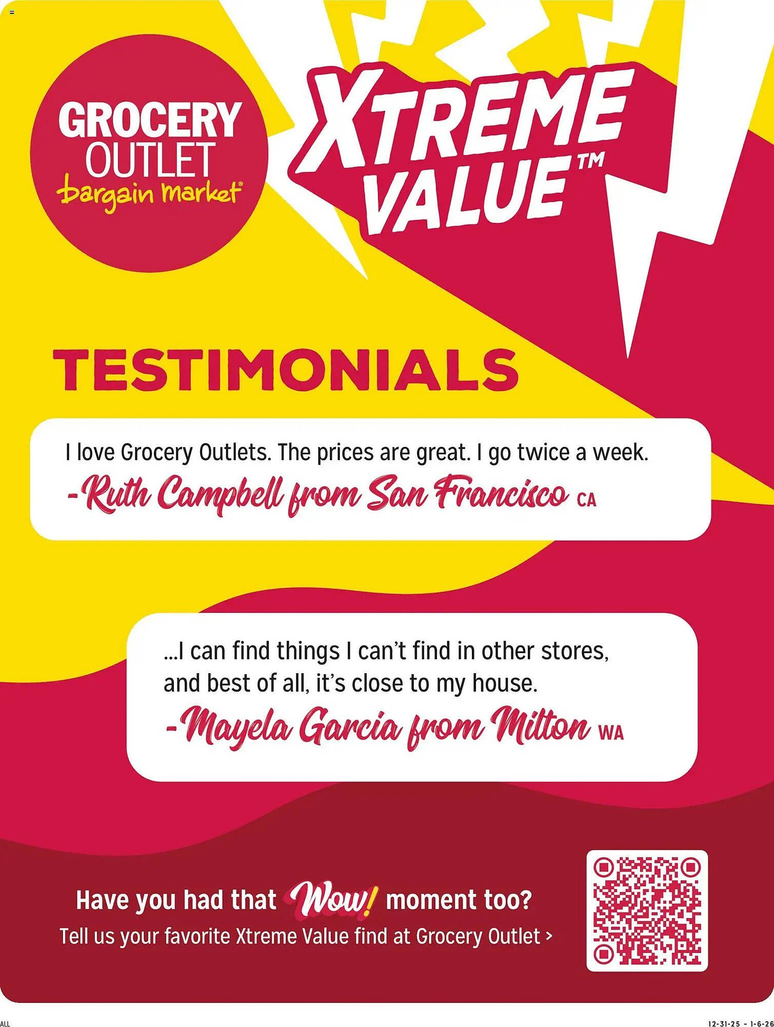 Grocery Outlet weekly ad