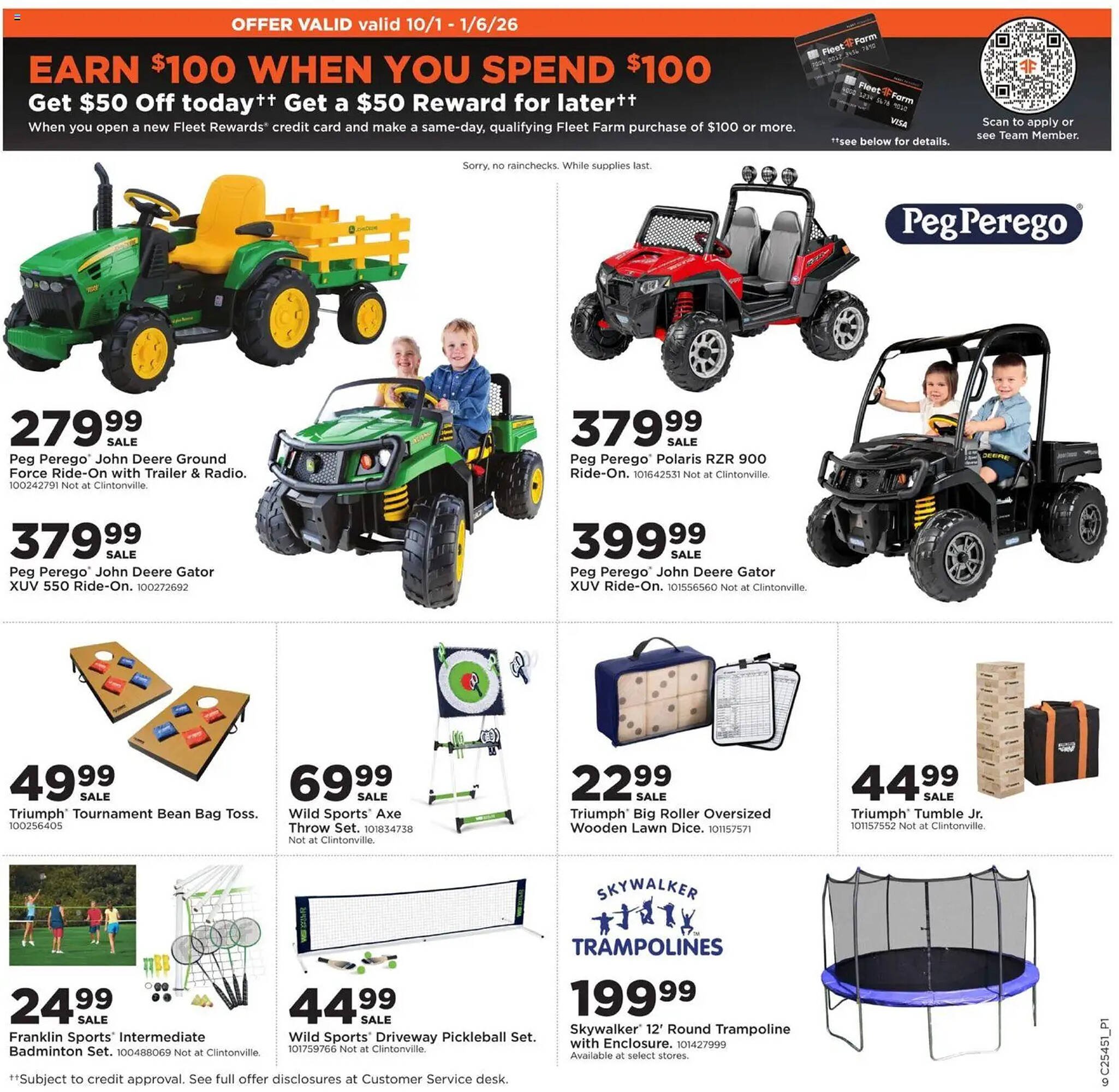 Mills Fleet Farm weekly ad (2025-11-06 - 2025-11-13) | 11