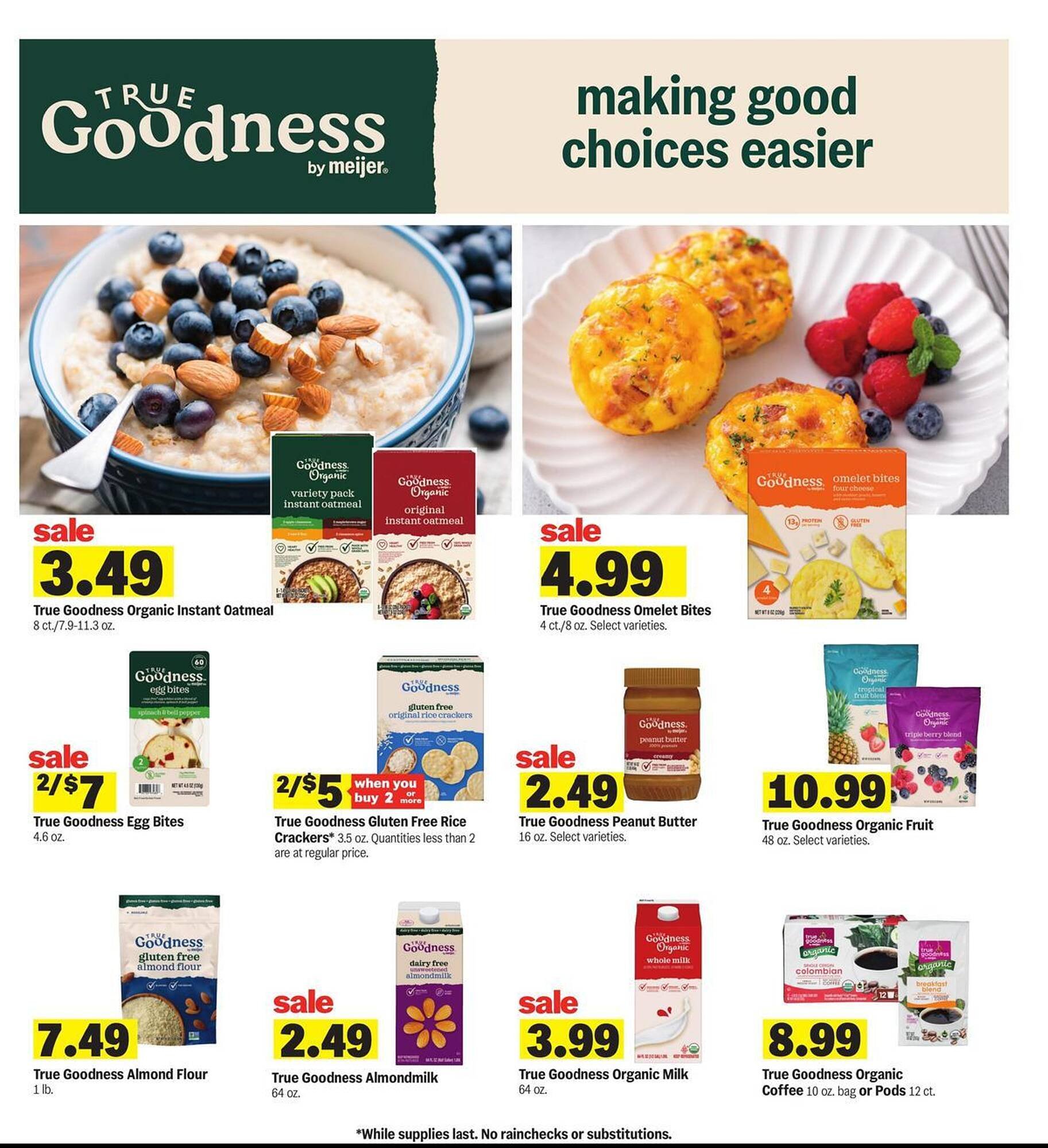 Meijer weekly ad